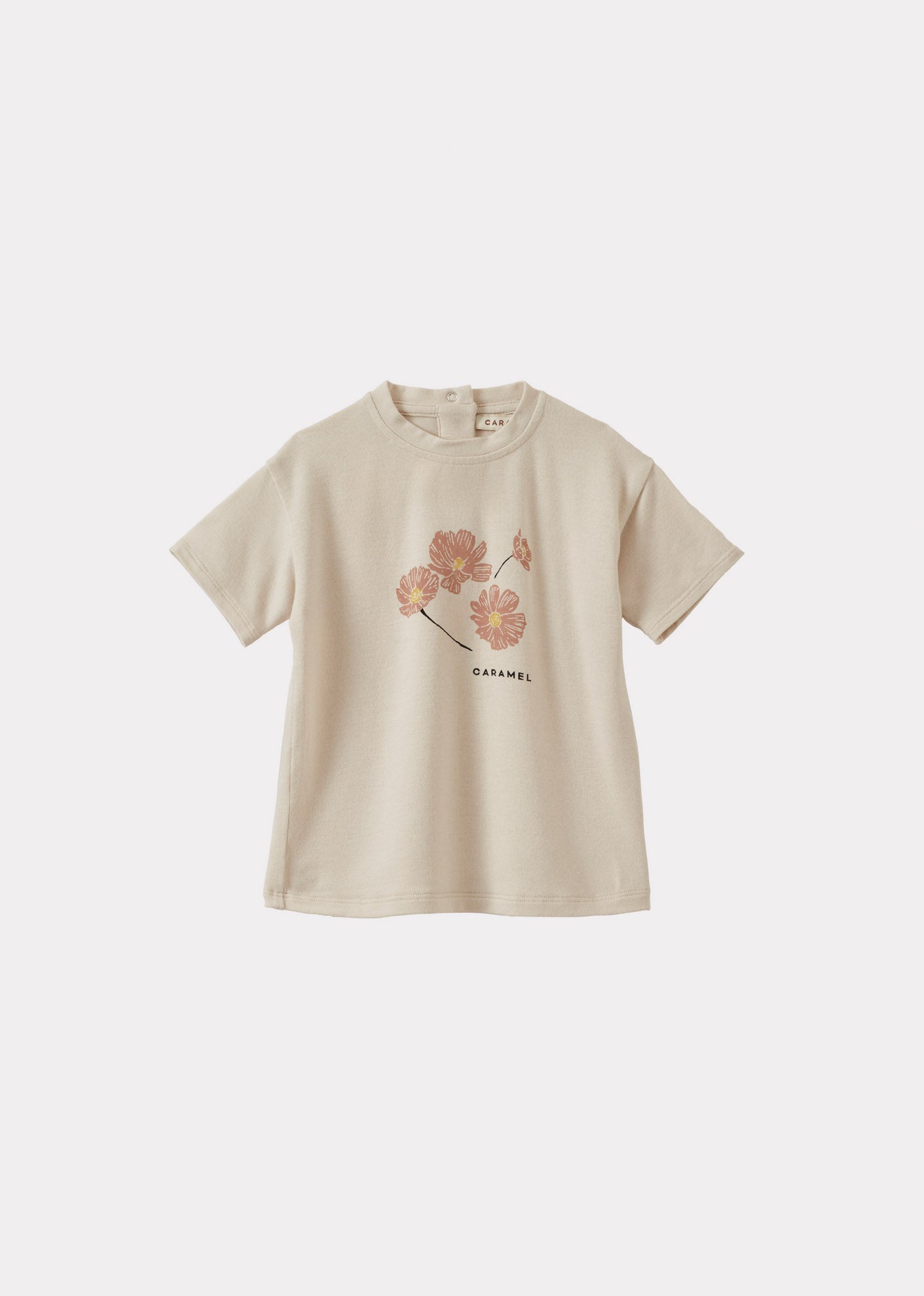 AHIPA BABY COTTON T-SHIRT - ECRU