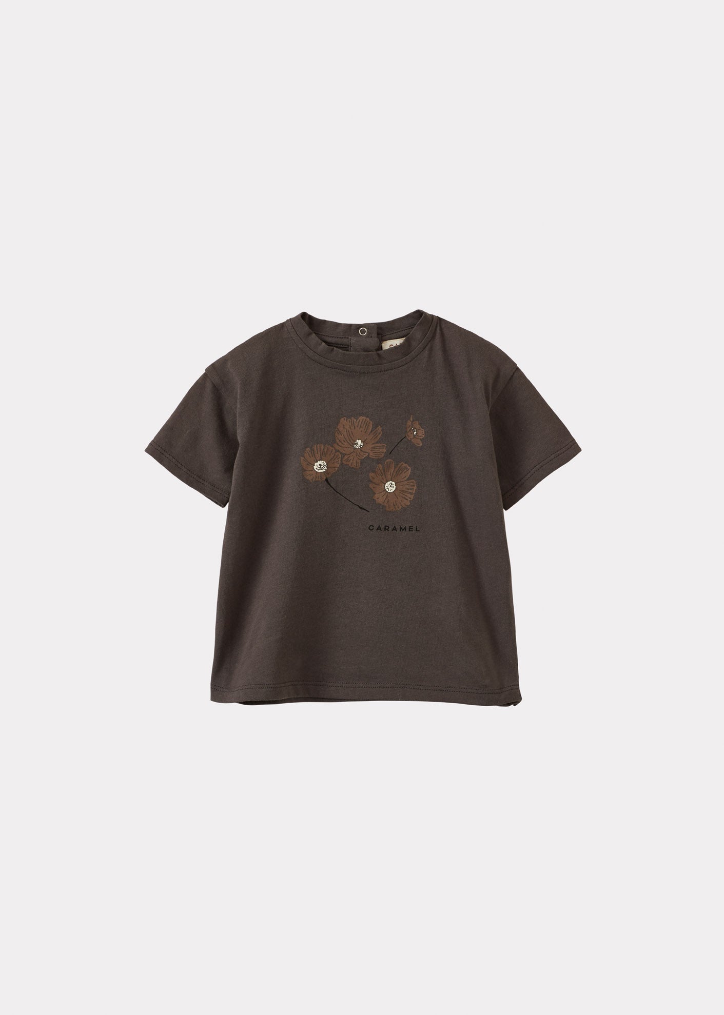 AHIPA BABY COTTON T-SHIRT - GREY
