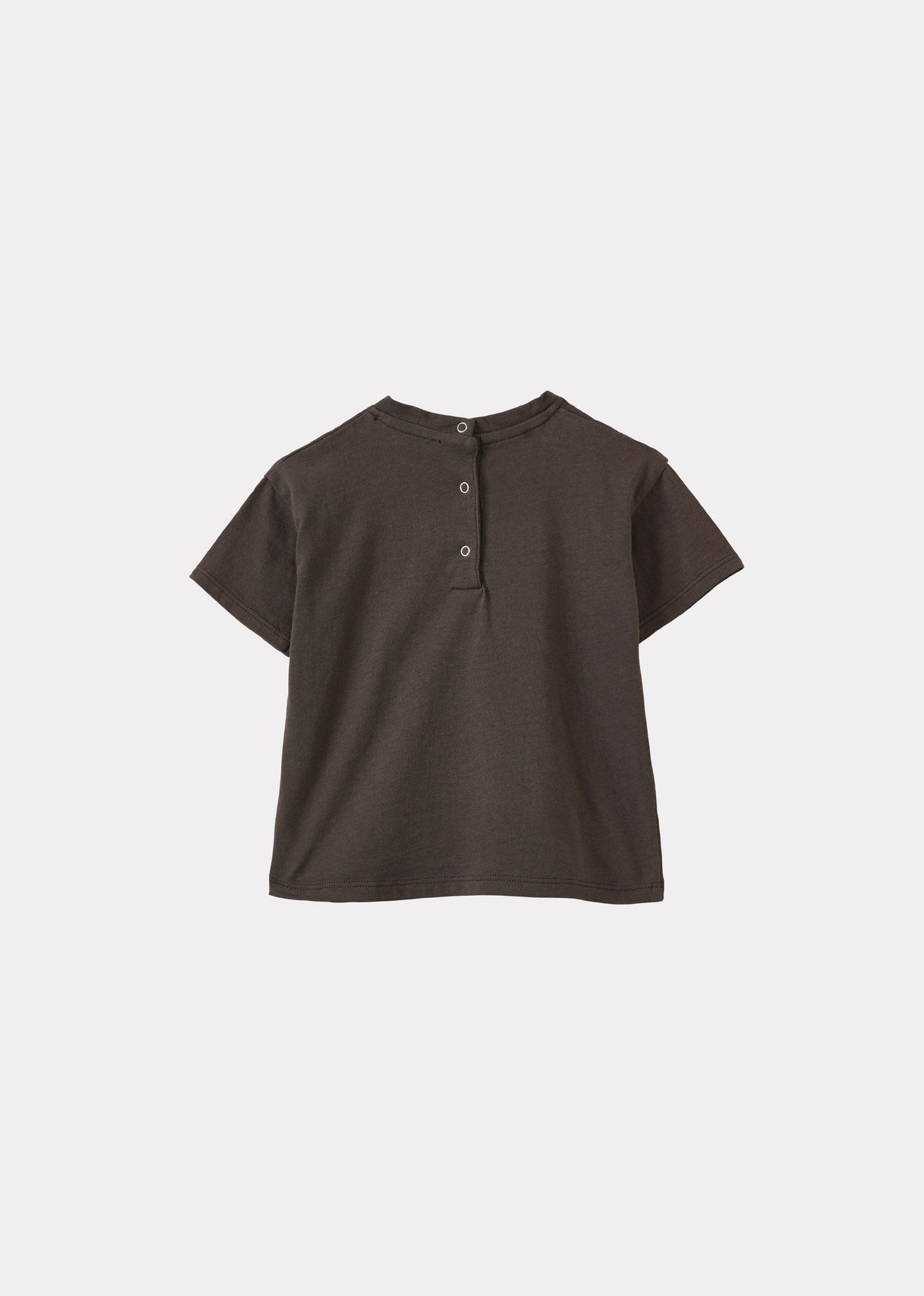 AHIPA BABY COTTON T-SHIRT - GREY