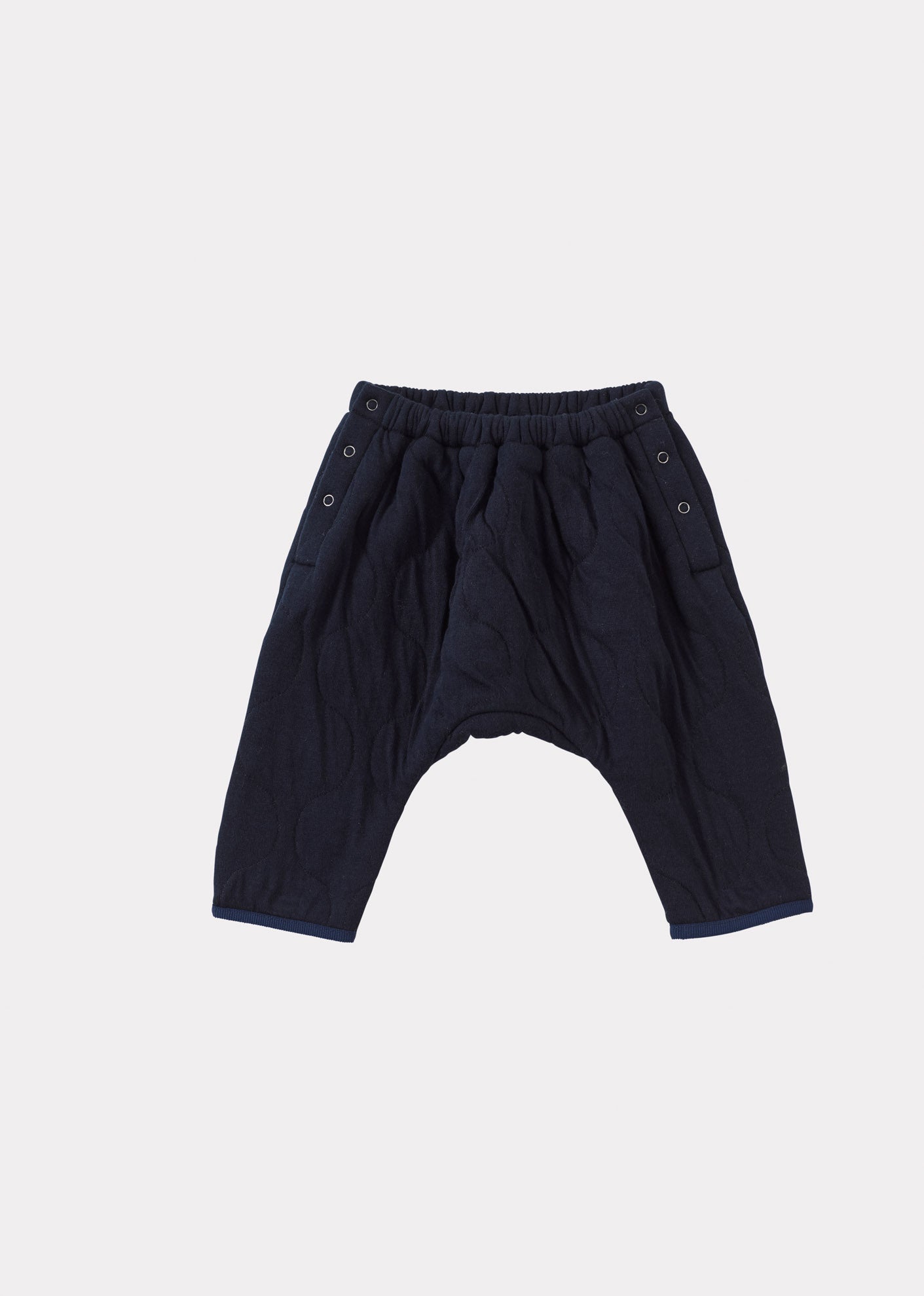 CRABAPPLE COTTON BABY SET - NAVY