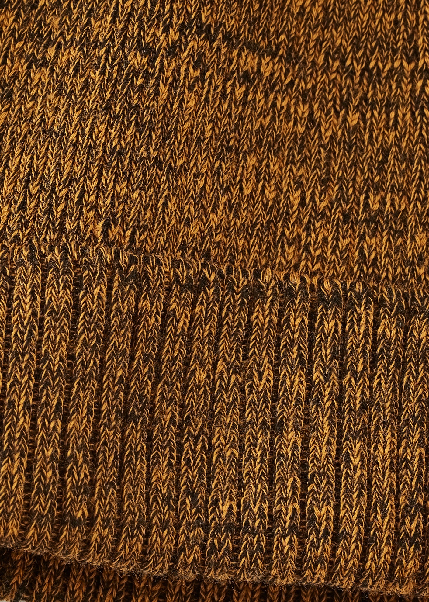 JESSE CHILDREN'S RIB BEANIE - OCHRE