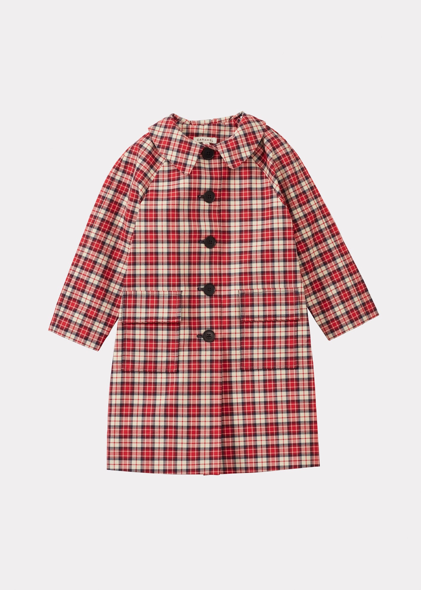 FURZE COAT - RED CHECK