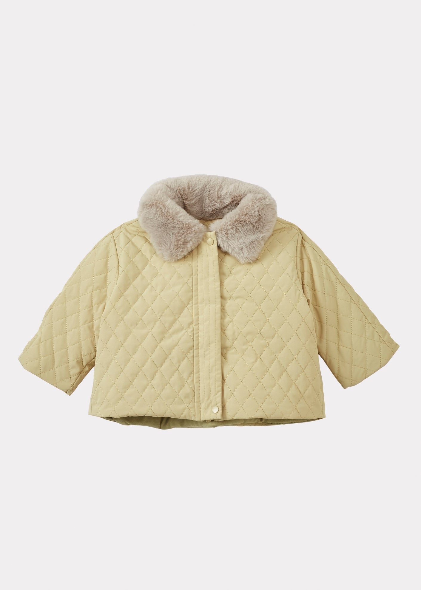 PALOMA BABY QUILTED JACKET - SAND