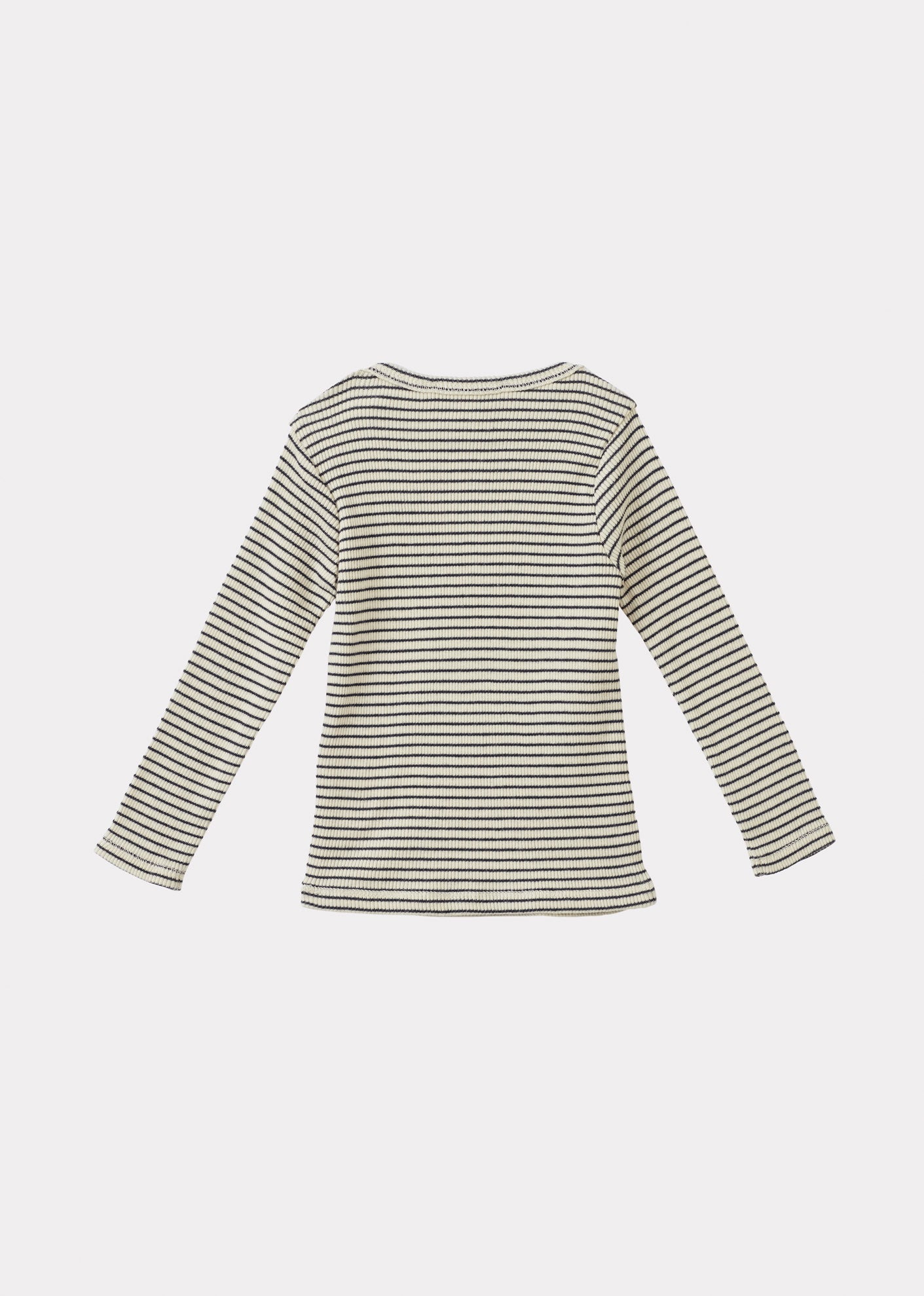 KISHON BABY COTTON T-SHIRT - NAVY / CREAM