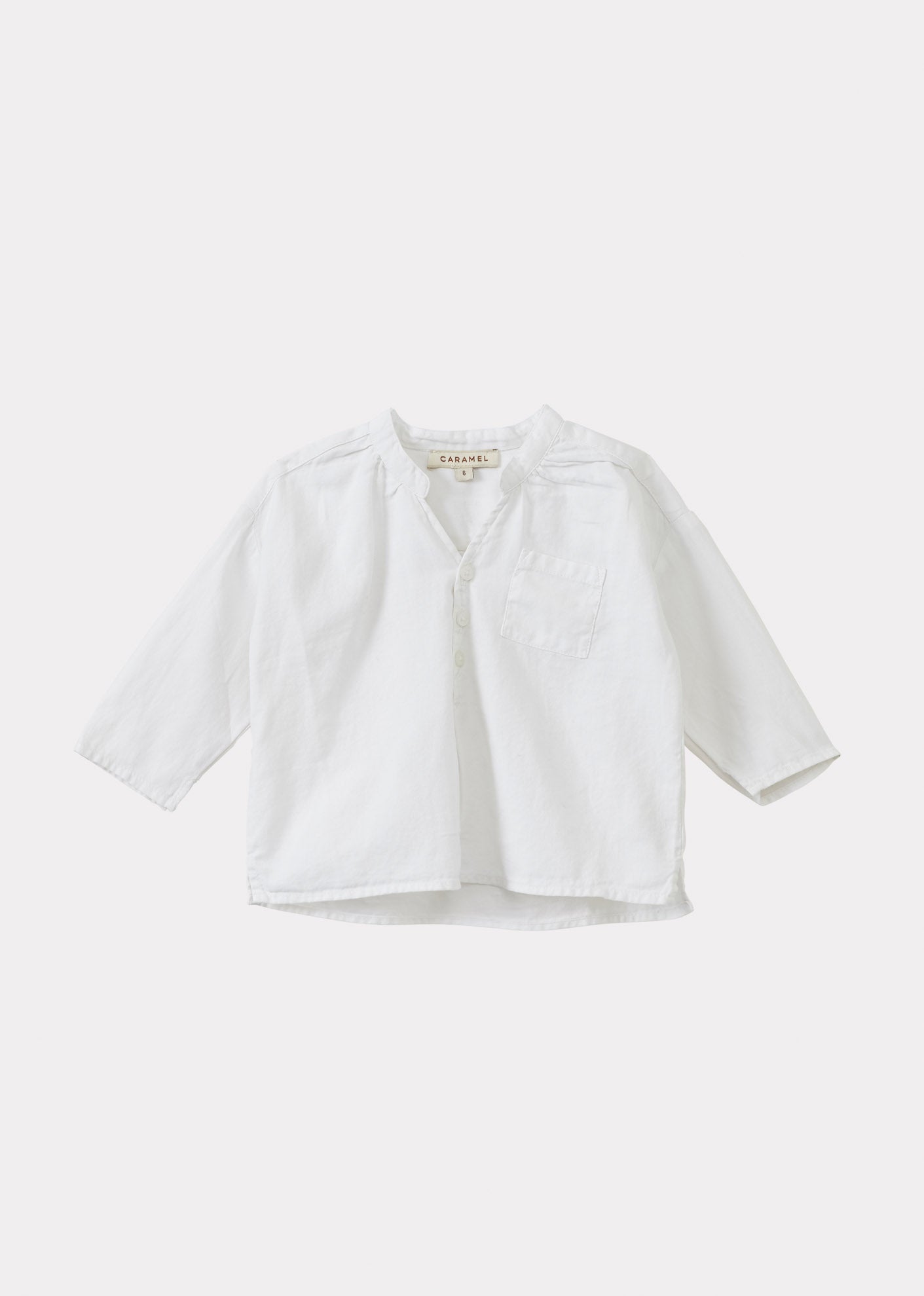 ADONIS BABY SHIRT - WHITE