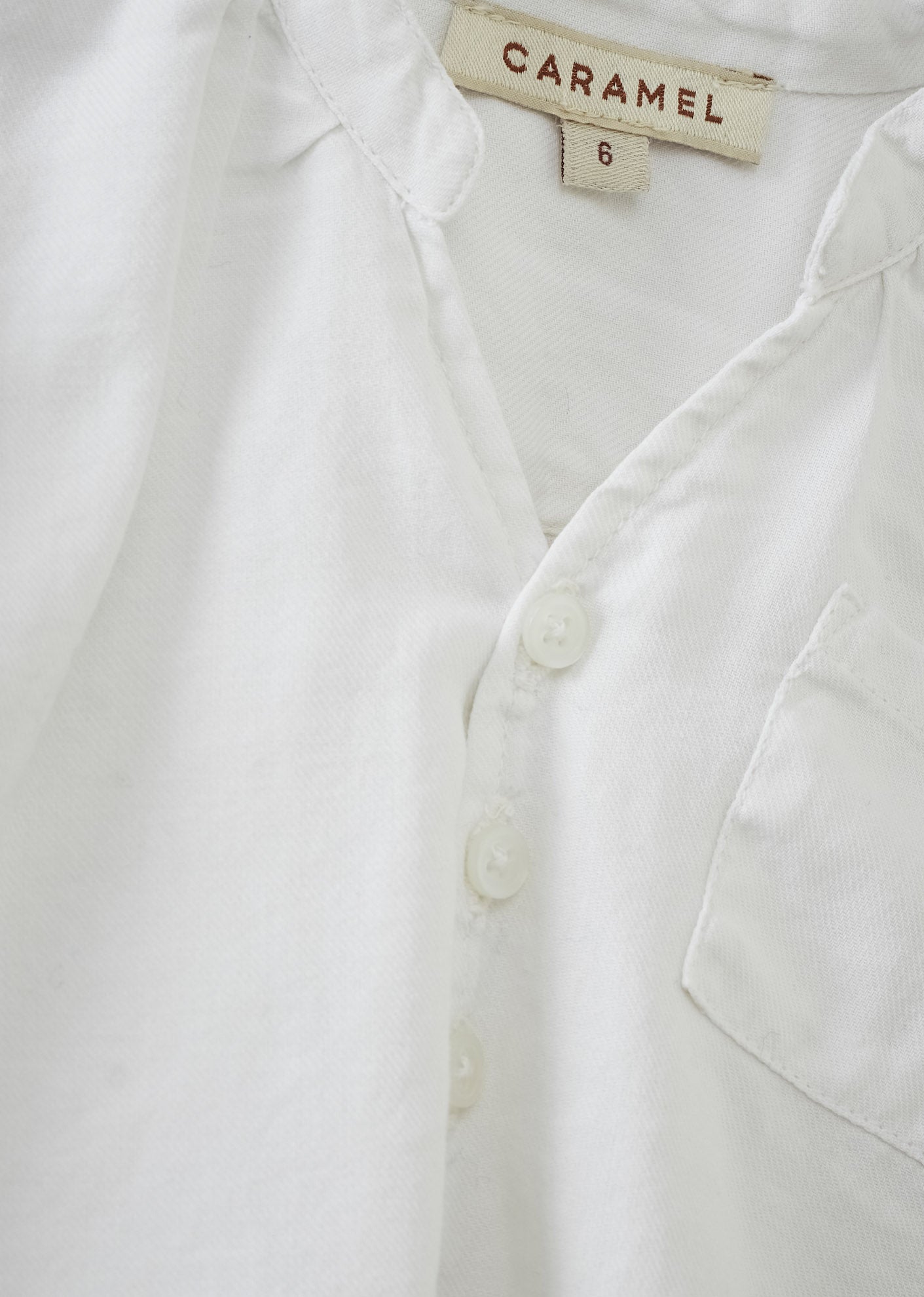 ADONIS BABY SHIRT - WHITE