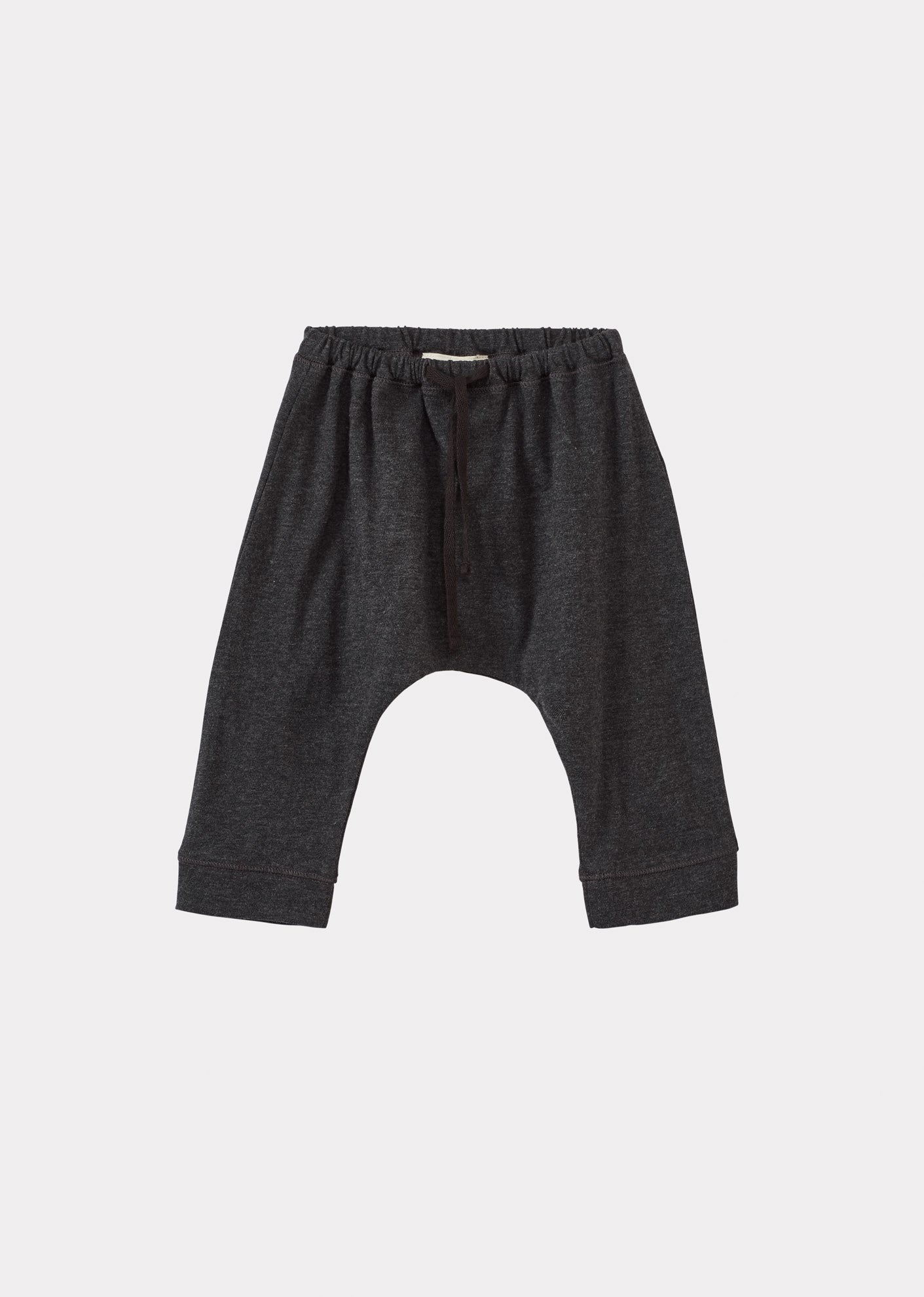 FLYNN BABY COTTON TROUSERS - CHARCOAL