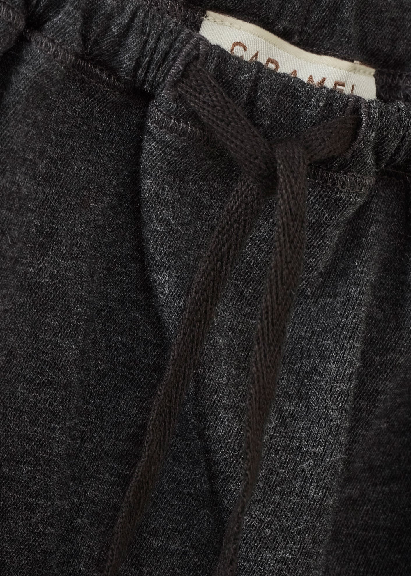 FLYNN BABY COTTON TROUSERS - CHARCOAL