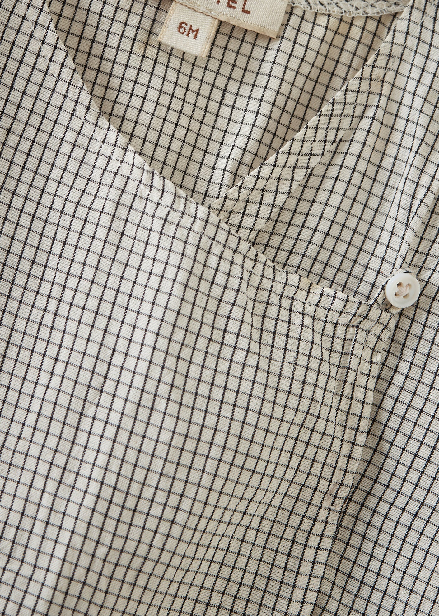 ACORUS BABY TOP AND TROUSERS SET - BLACK CHECK