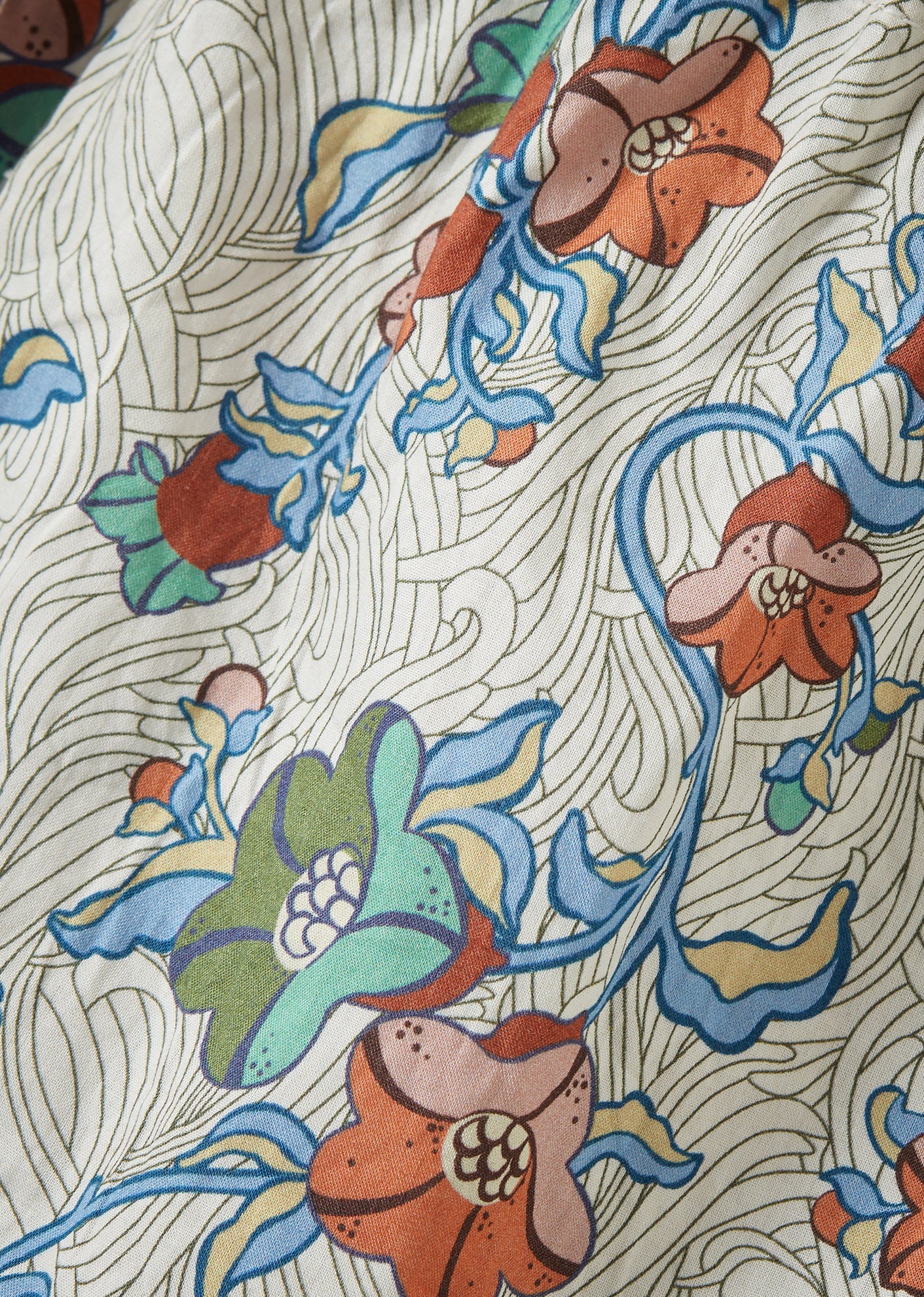 TESSA HEADSCARF - LIBERTY JUDY JANE PRINT