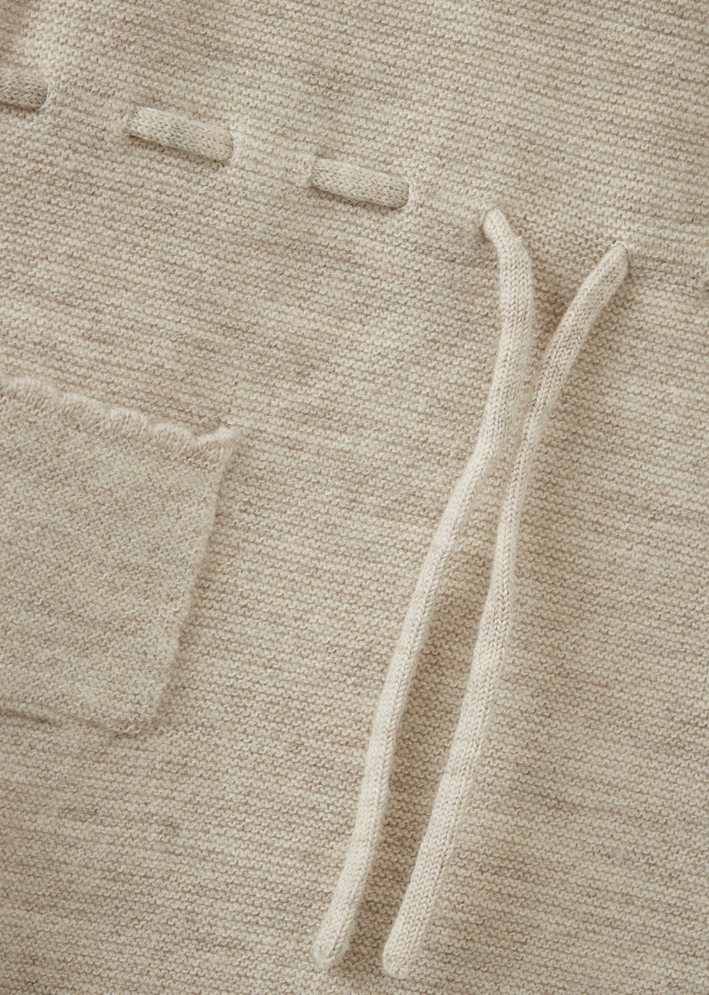 ELLIS BABY GIRL'S MERINO WOOL DRESS - ECRU