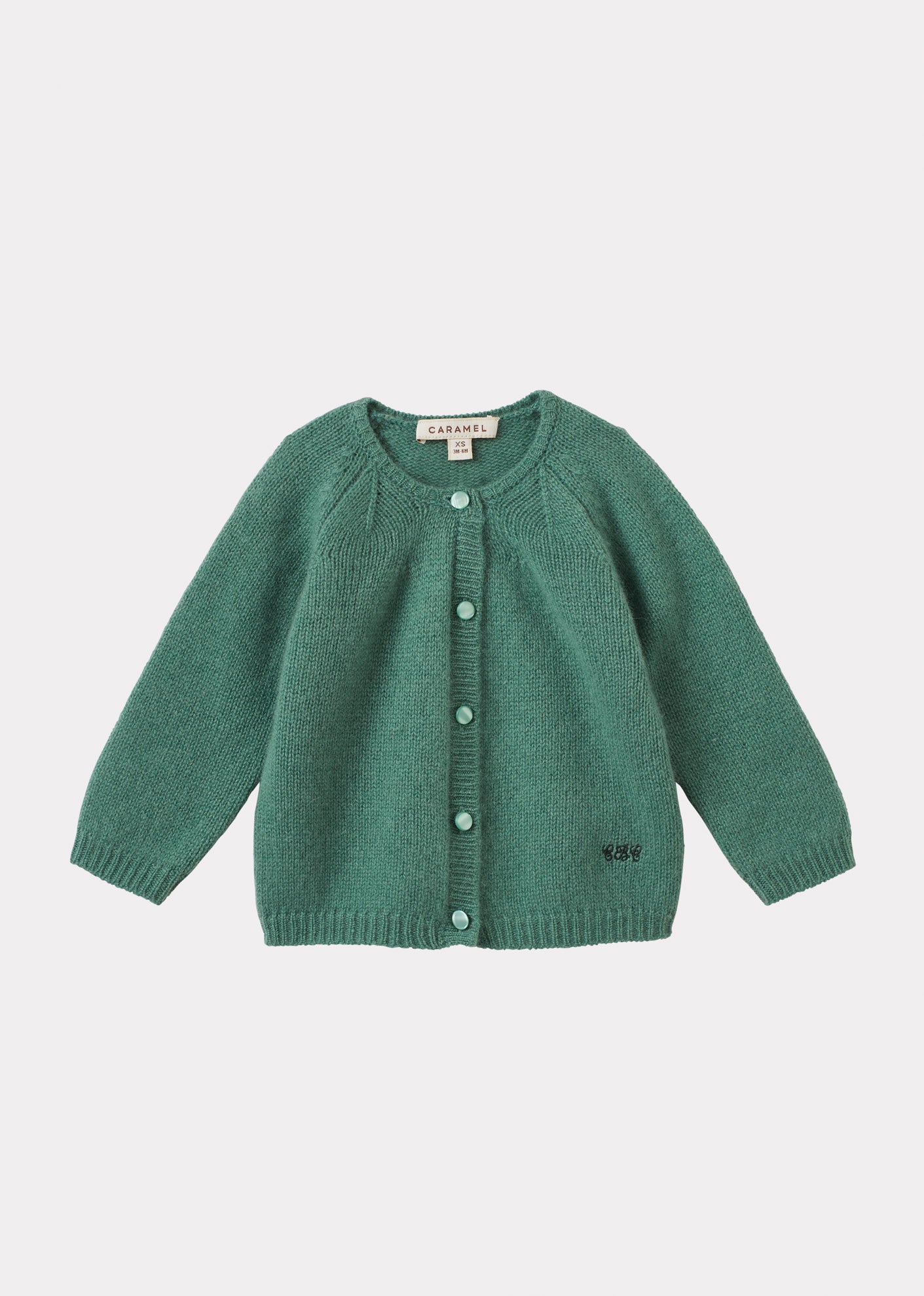 ROSA BABY CASHMERE CARDIGAN - SAGE