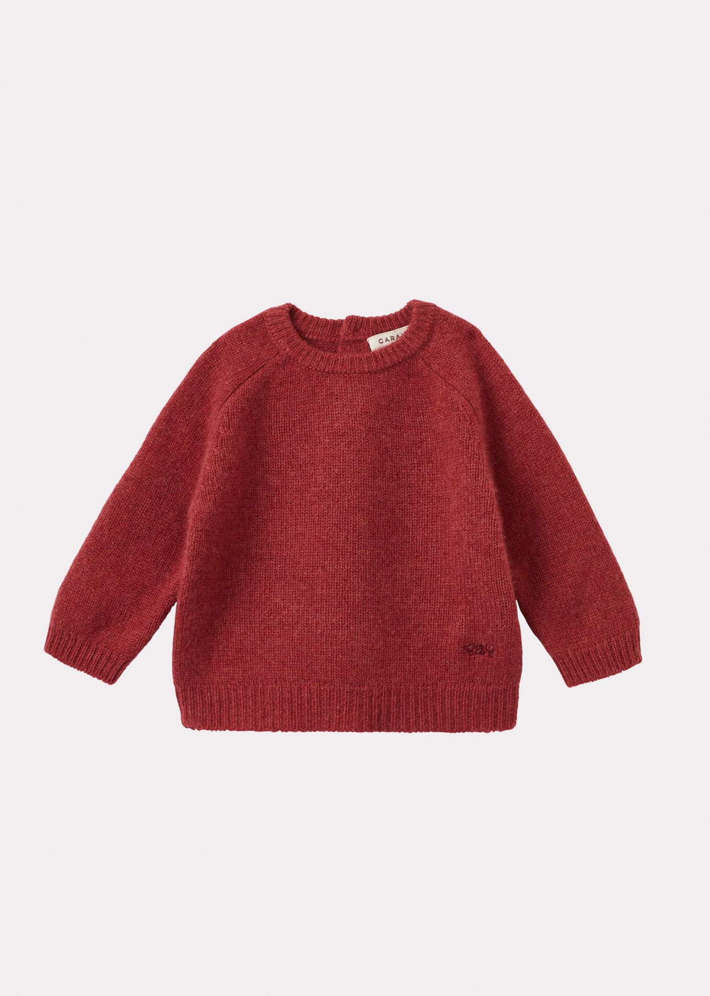 POA BABY CASHMERE JUMPER - ROSE
