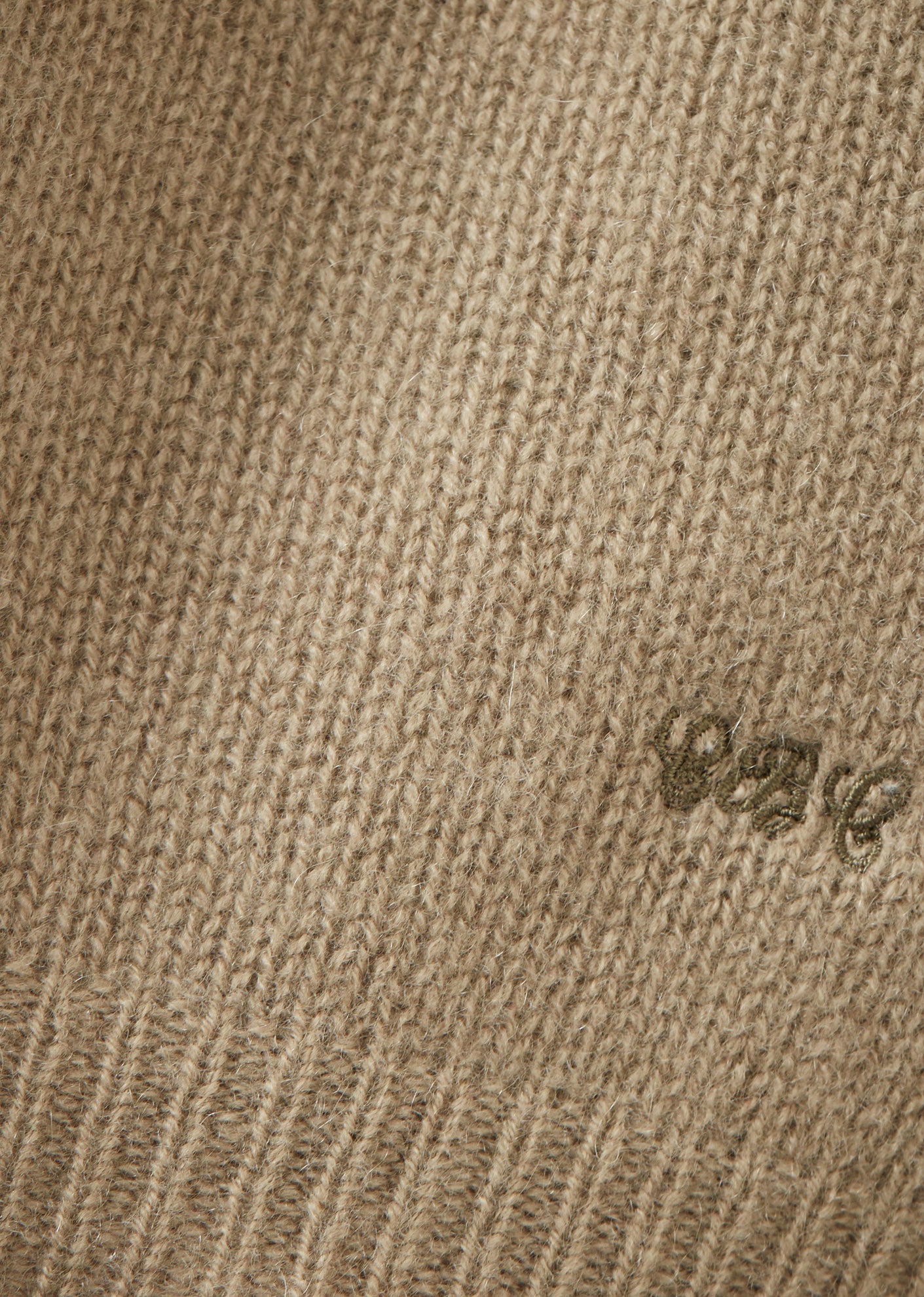 ROSA CHILDREN'S CASHMERE CARDIGAN - KHAKI