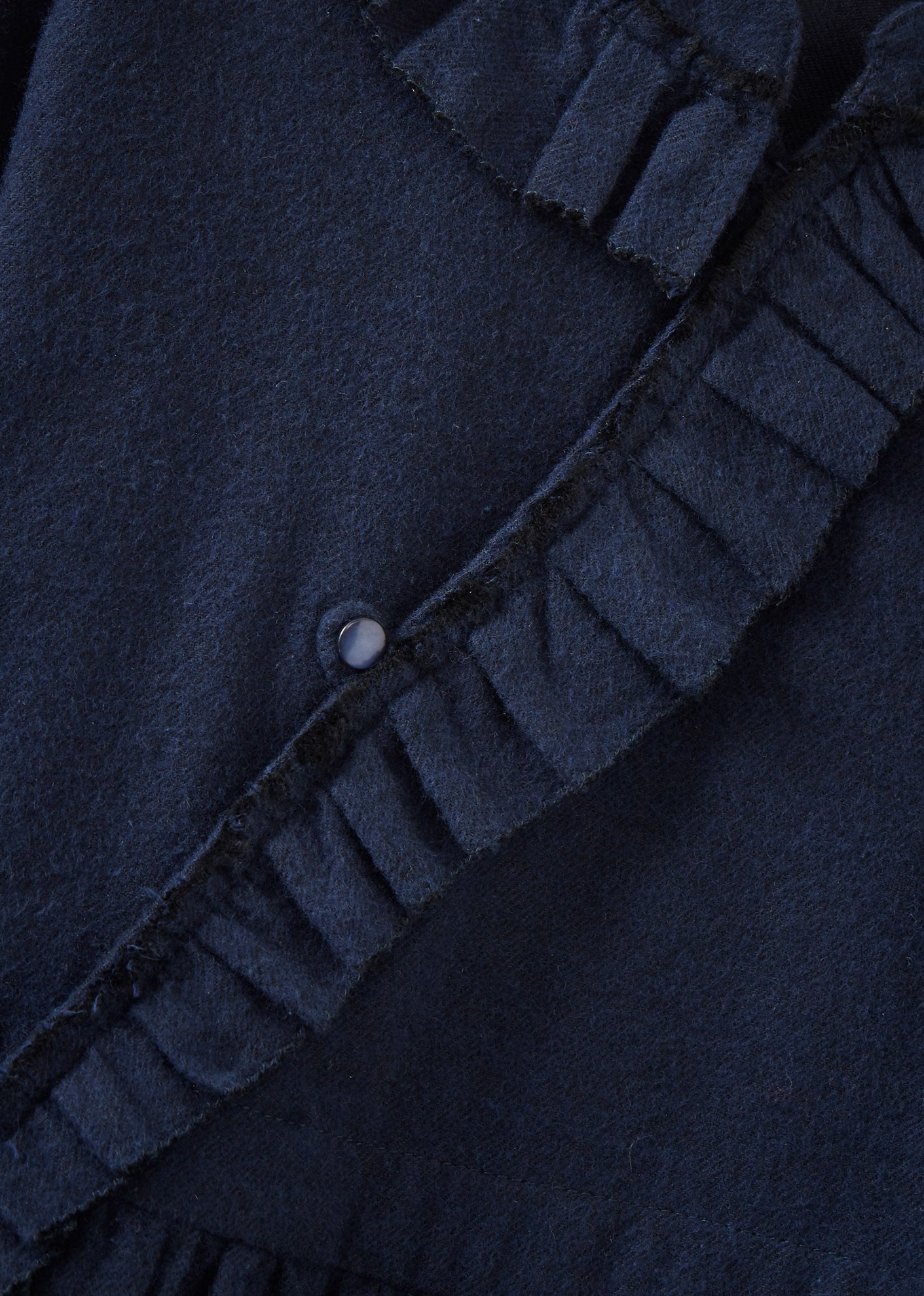 KAI GIRL'S COTTON DRESS - NAVY