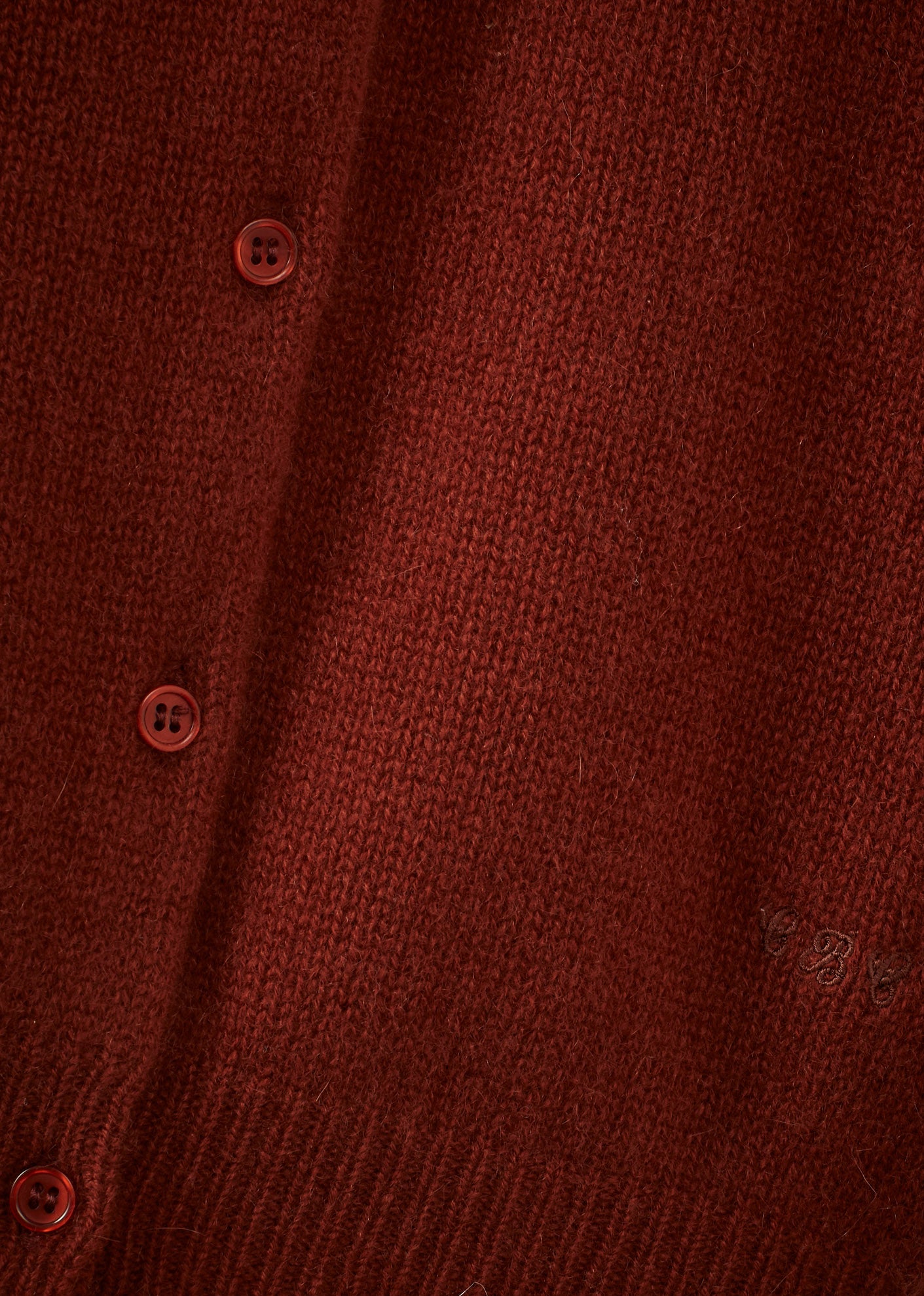 ROSA CHILDREN'S CASHMERE CARDIGAN - CINNAMON