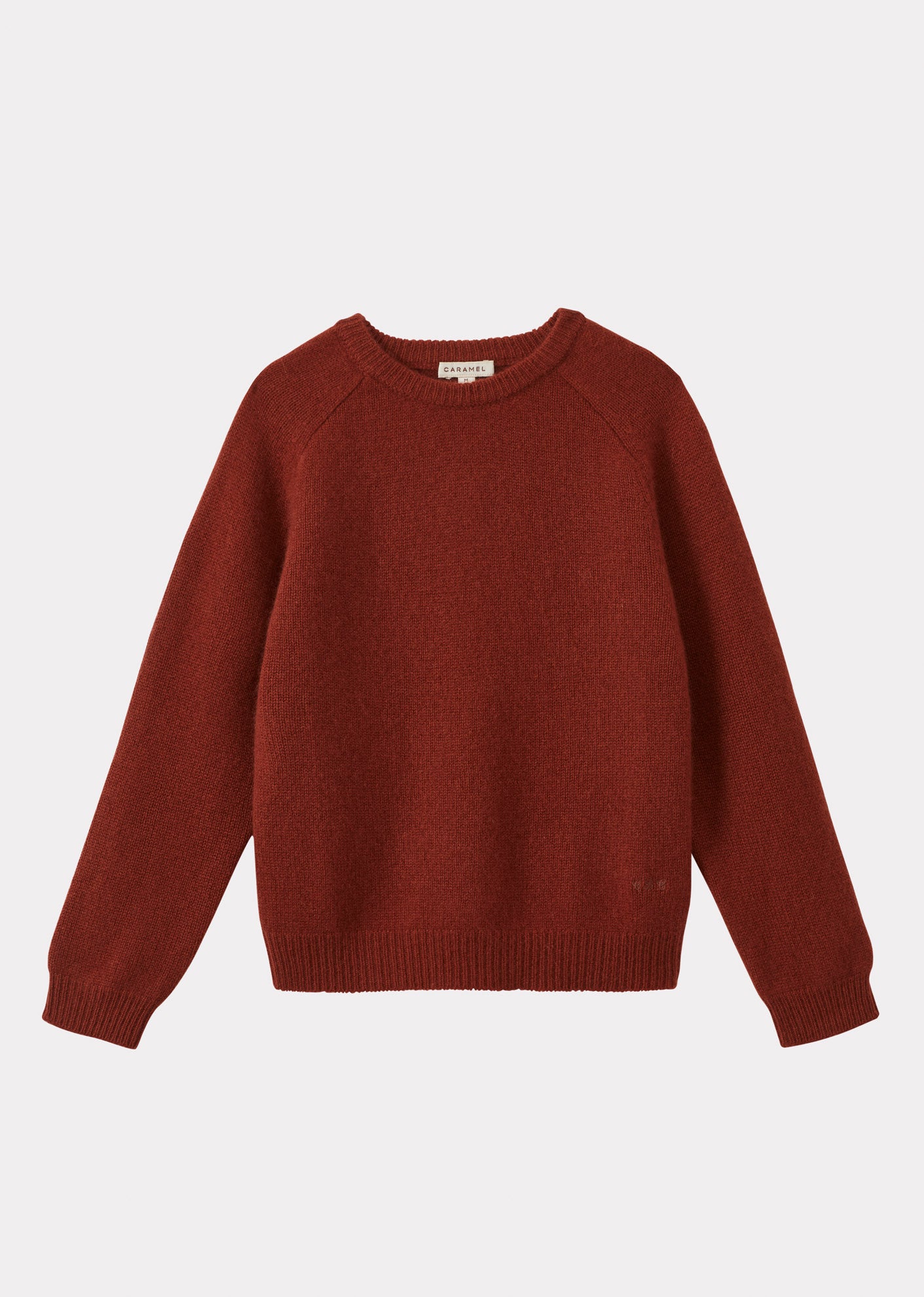POA CHILDREN'S CASHMERE JUMPER - CINNAMON