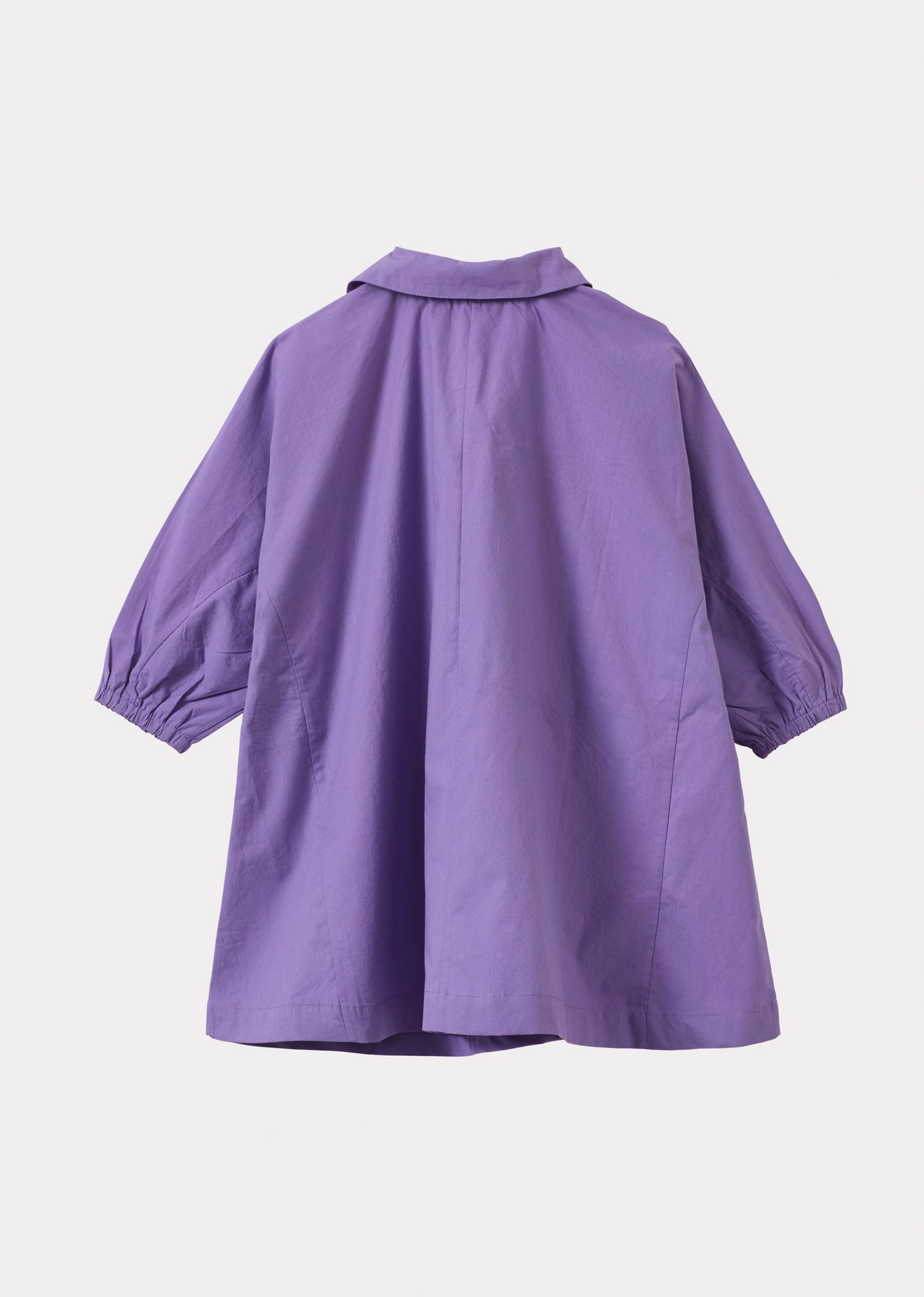 TOMATO GIRL'S COTTON DRESS - VIOLET