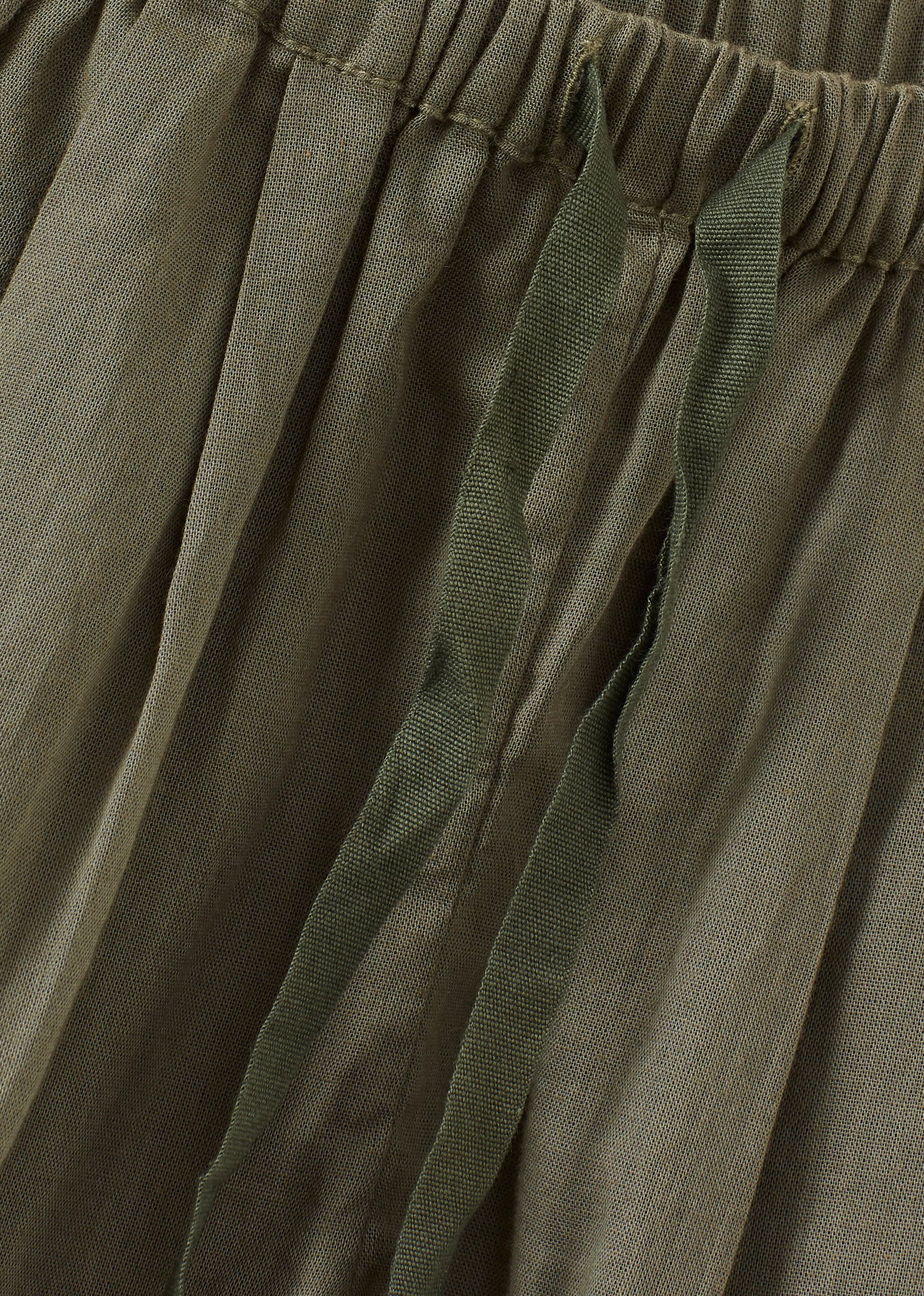 BALLOON BABY COTTON TROUSERS - KHAKI