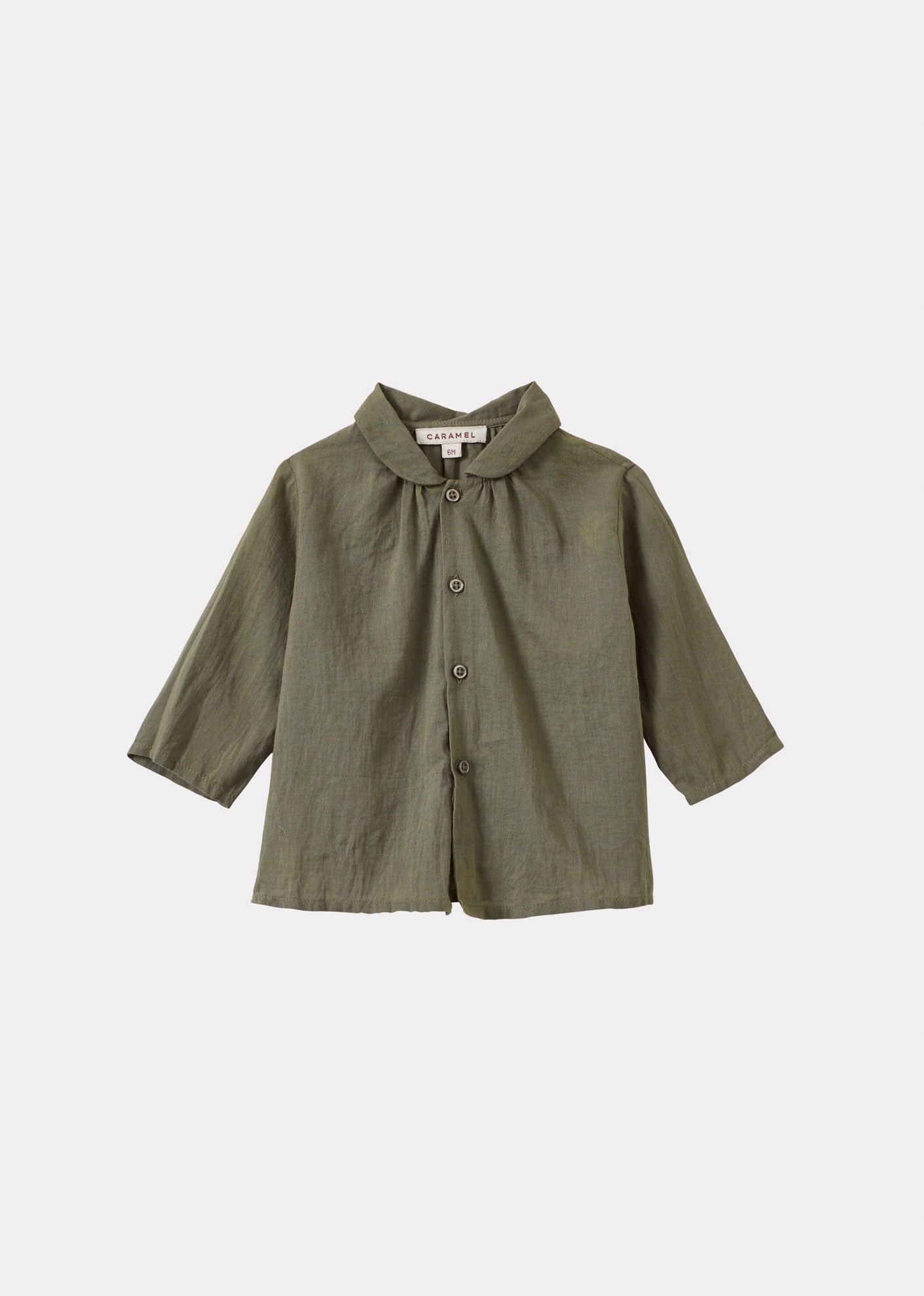 ALOE BABY SHIRT - KHAKI