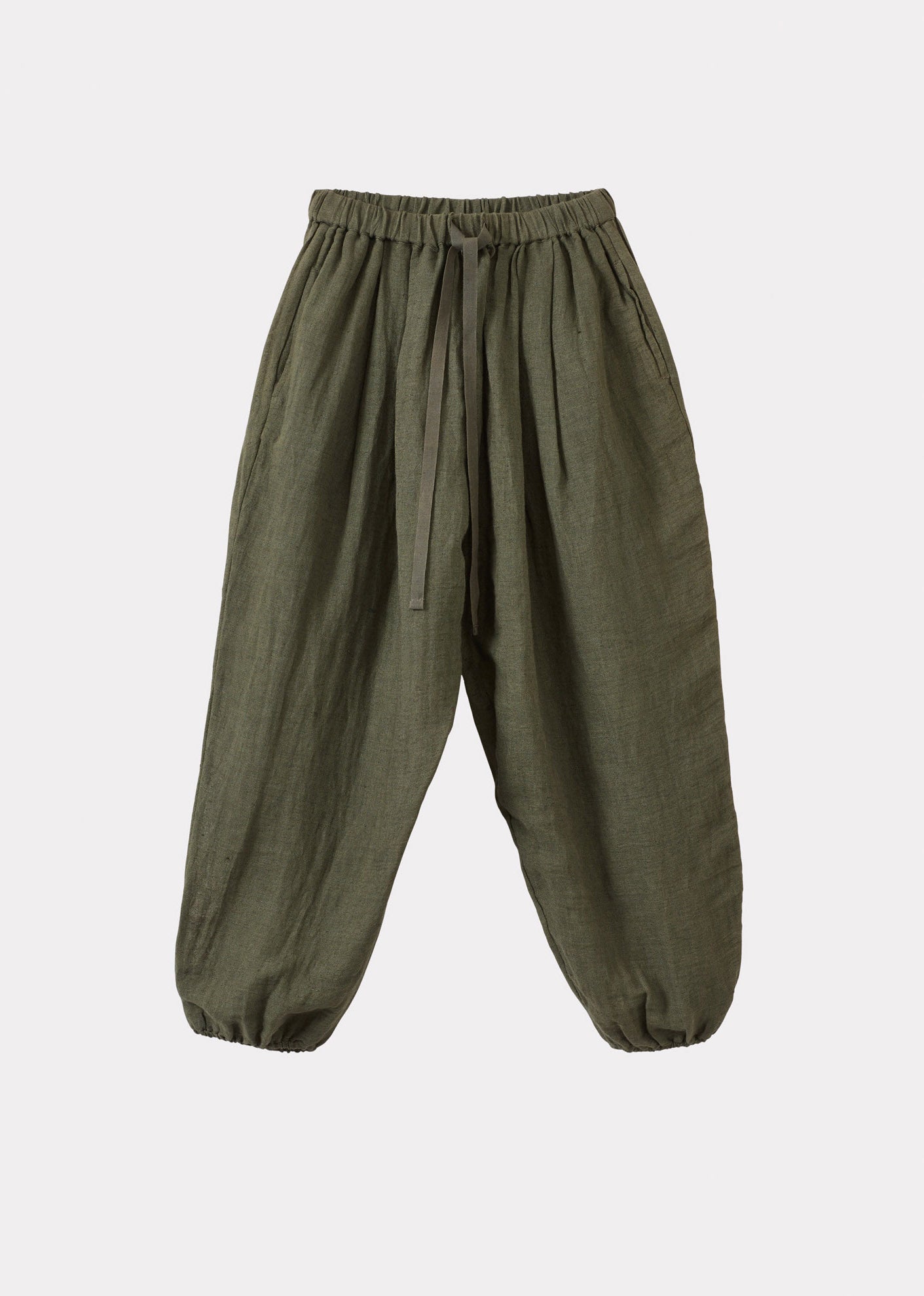 BALLOON CHILDREN'S COTTON TROUSERS - KHAKI