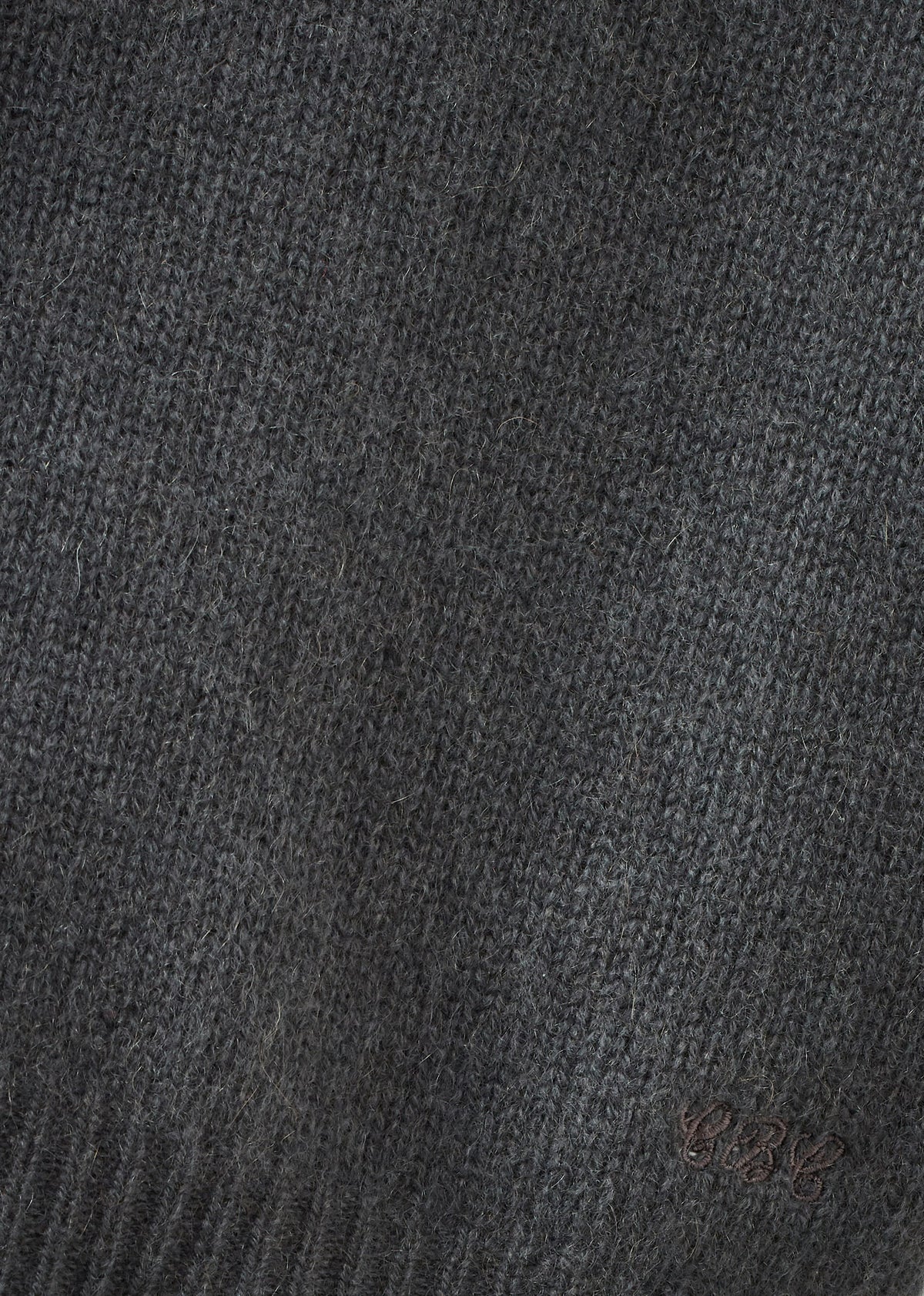 POA BABY CASHMERE JUMPER - CHARCOAL