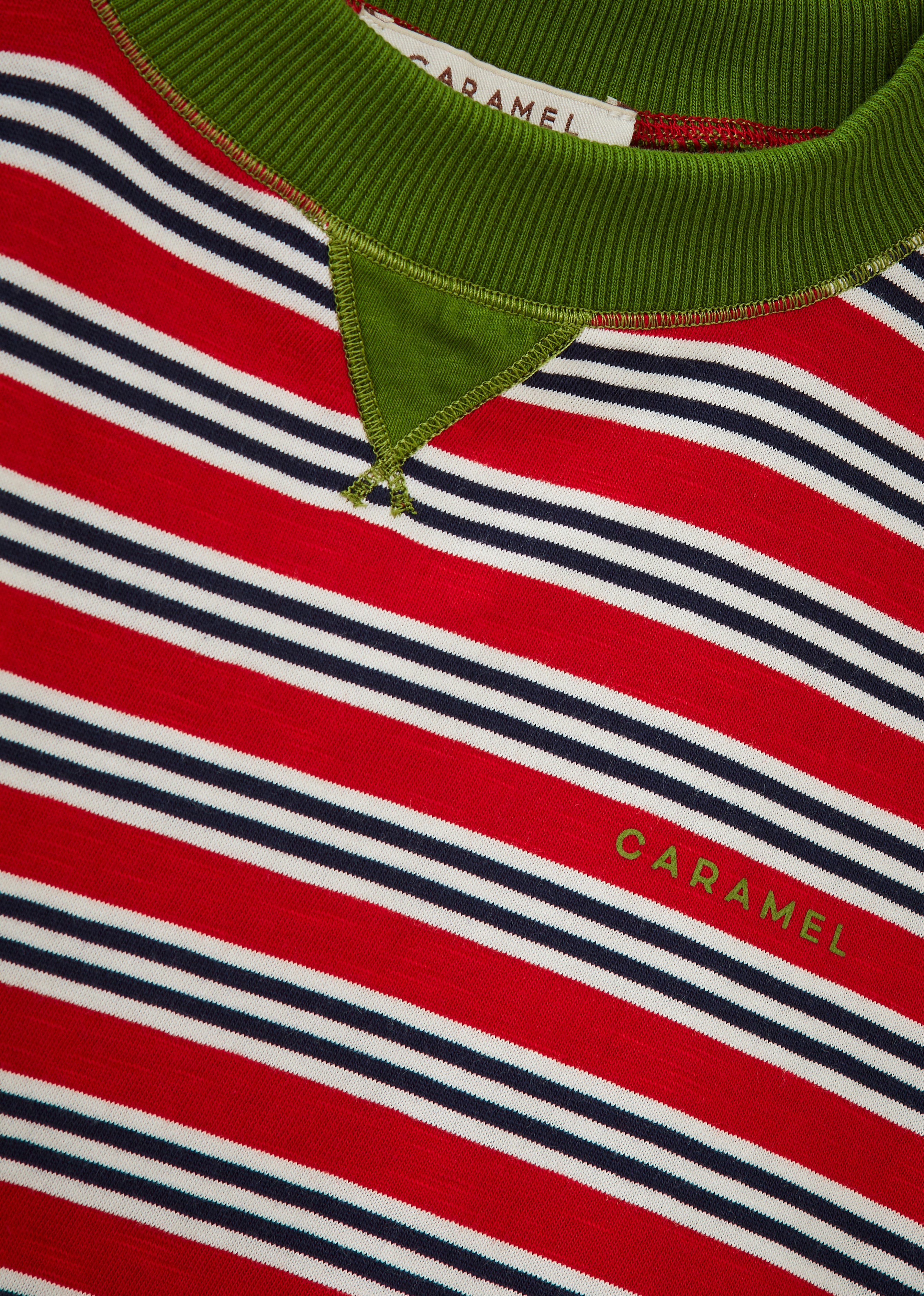 OTTO CHILDREN'S LONG-SLEEVED T-SHIRT - RED STRIPE