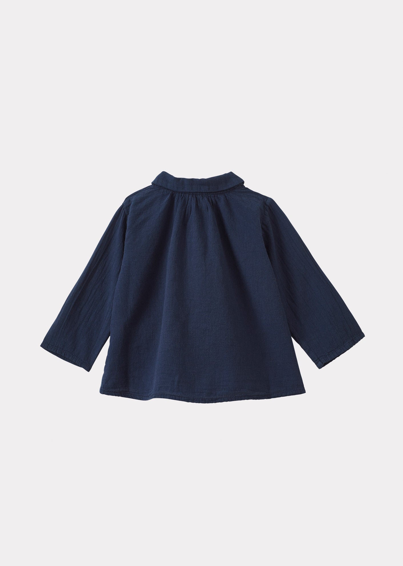 ALOE BABY SHIRT - NAVY