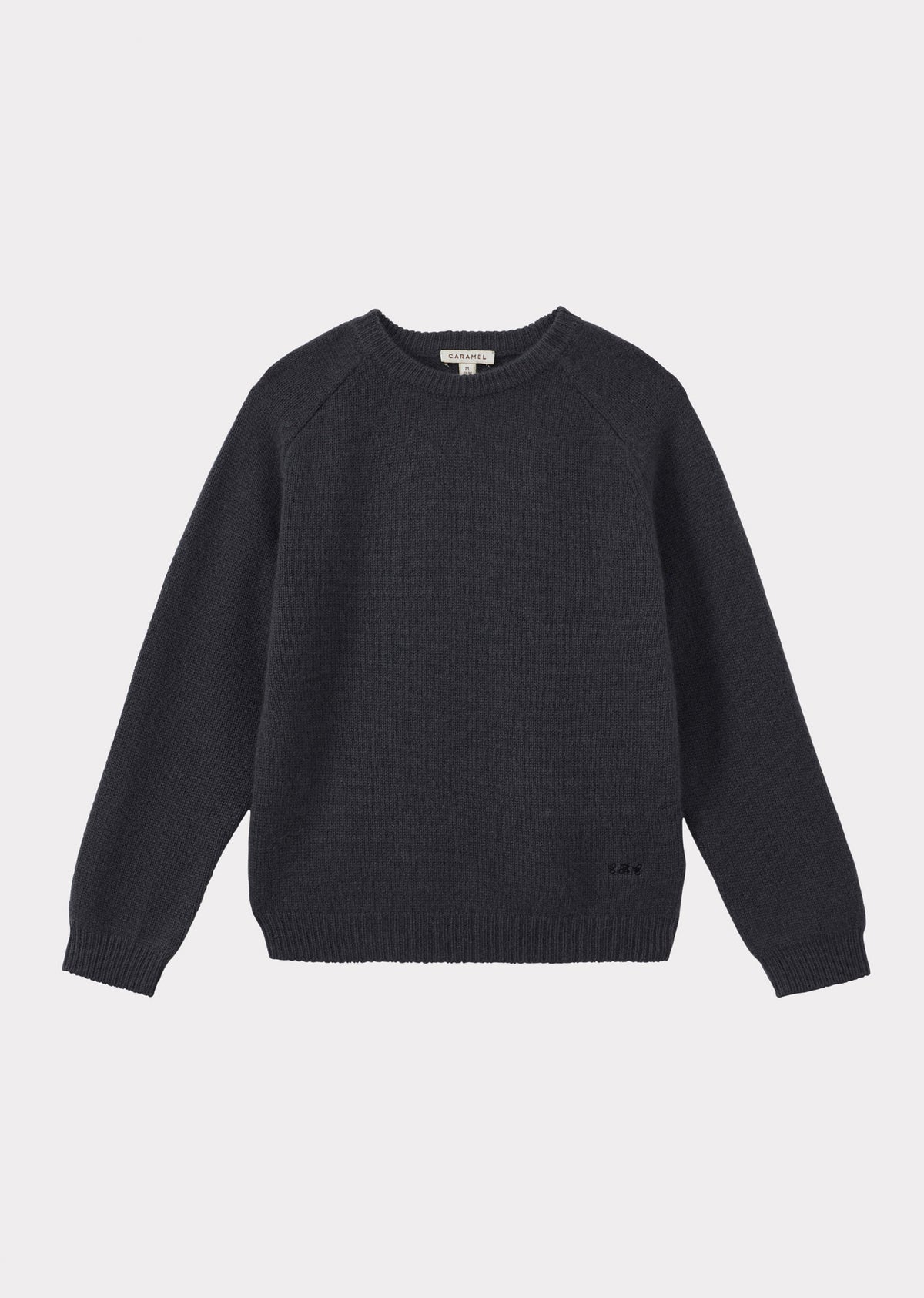 POA CHILDREN'S CASHMERE JUMPER - CHARCOAL