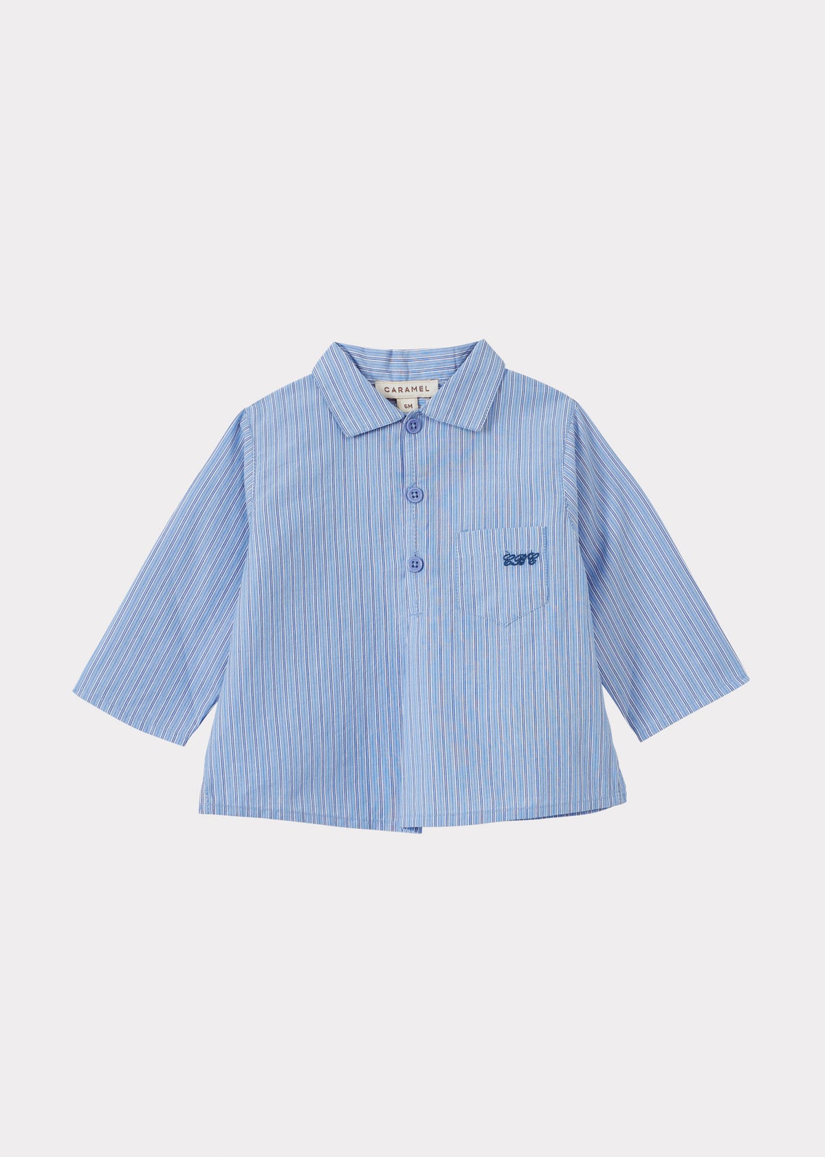 BULLSHARK BABY COTTON SHIRT - BLUE STRIPE