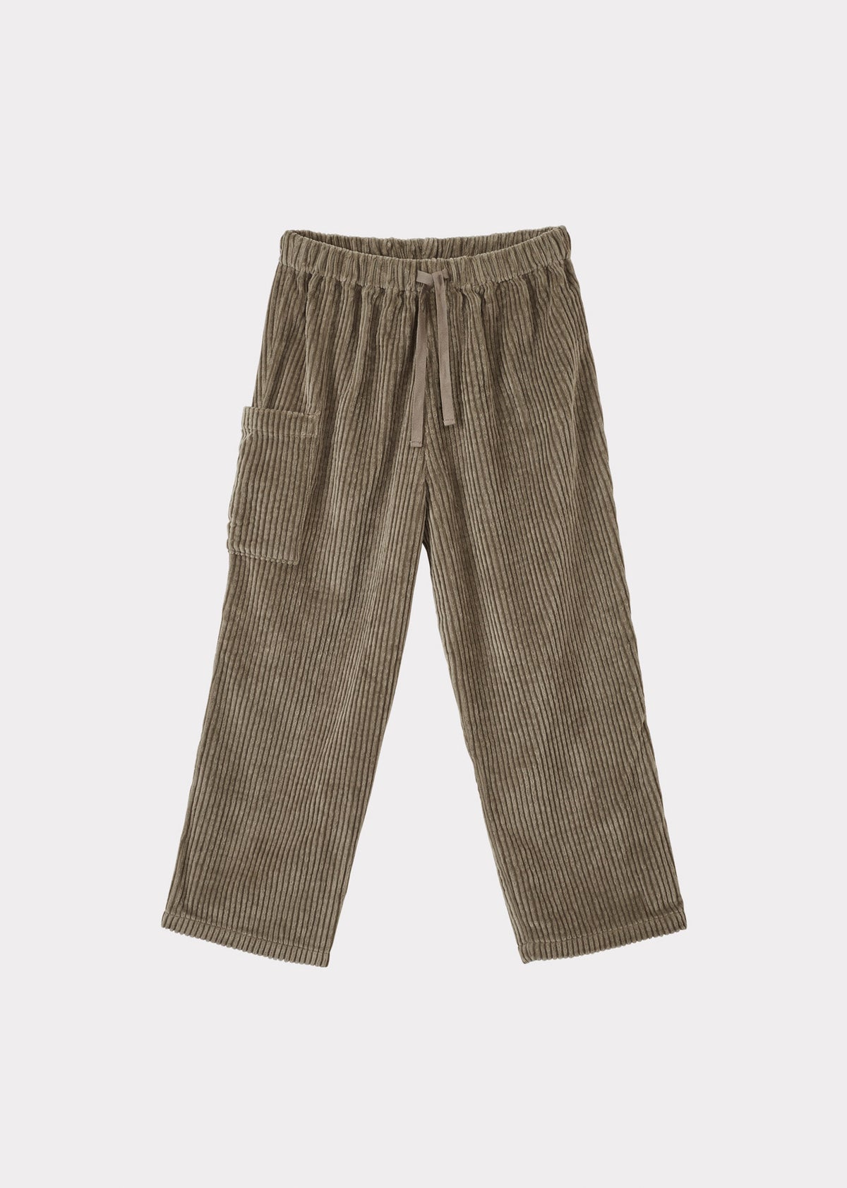 CHESTNUT CHILDREN'S COTTON CORDUROY TROUSERS - MINK