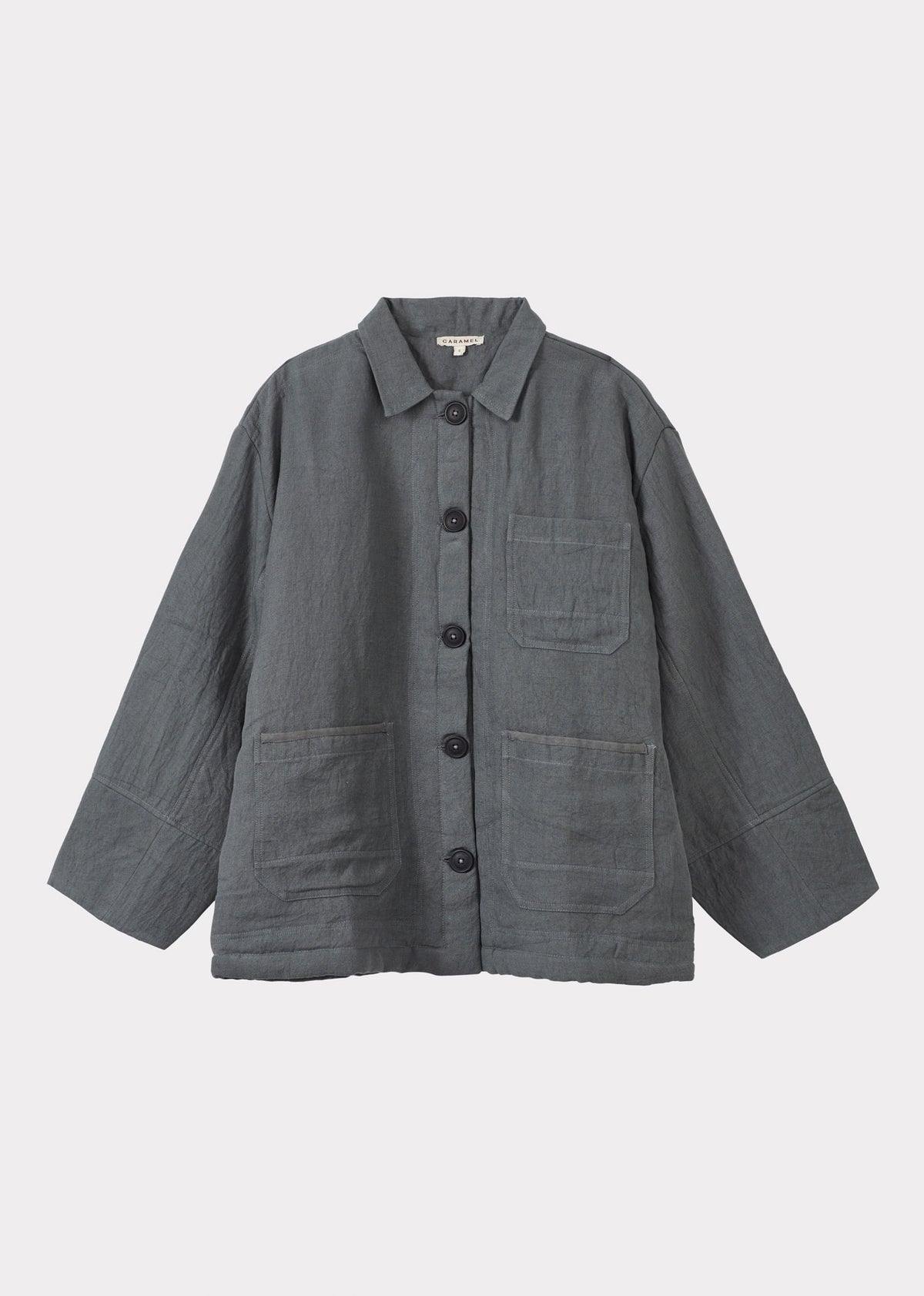 WOMEN'S WORKWEAR JACKET LINEN - PETROL