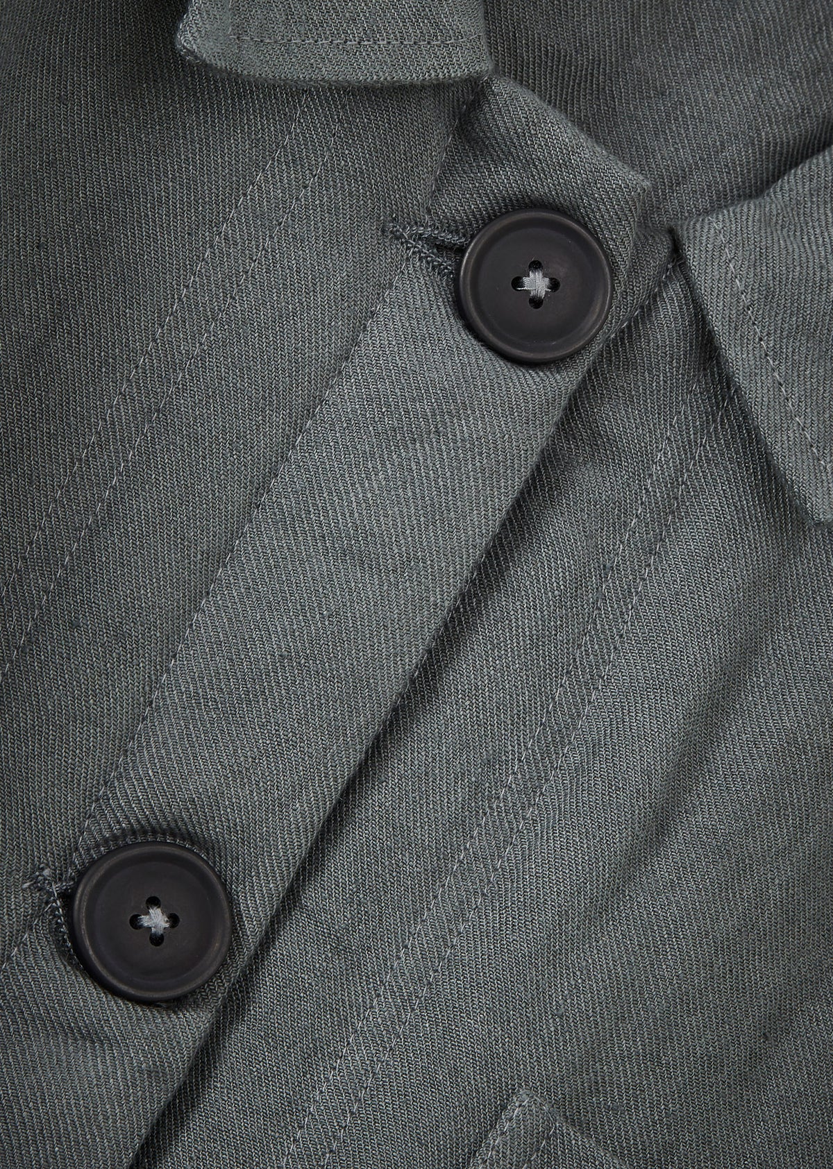 WOMEN'S WORKWEAR JACKET LINEN - PETROL