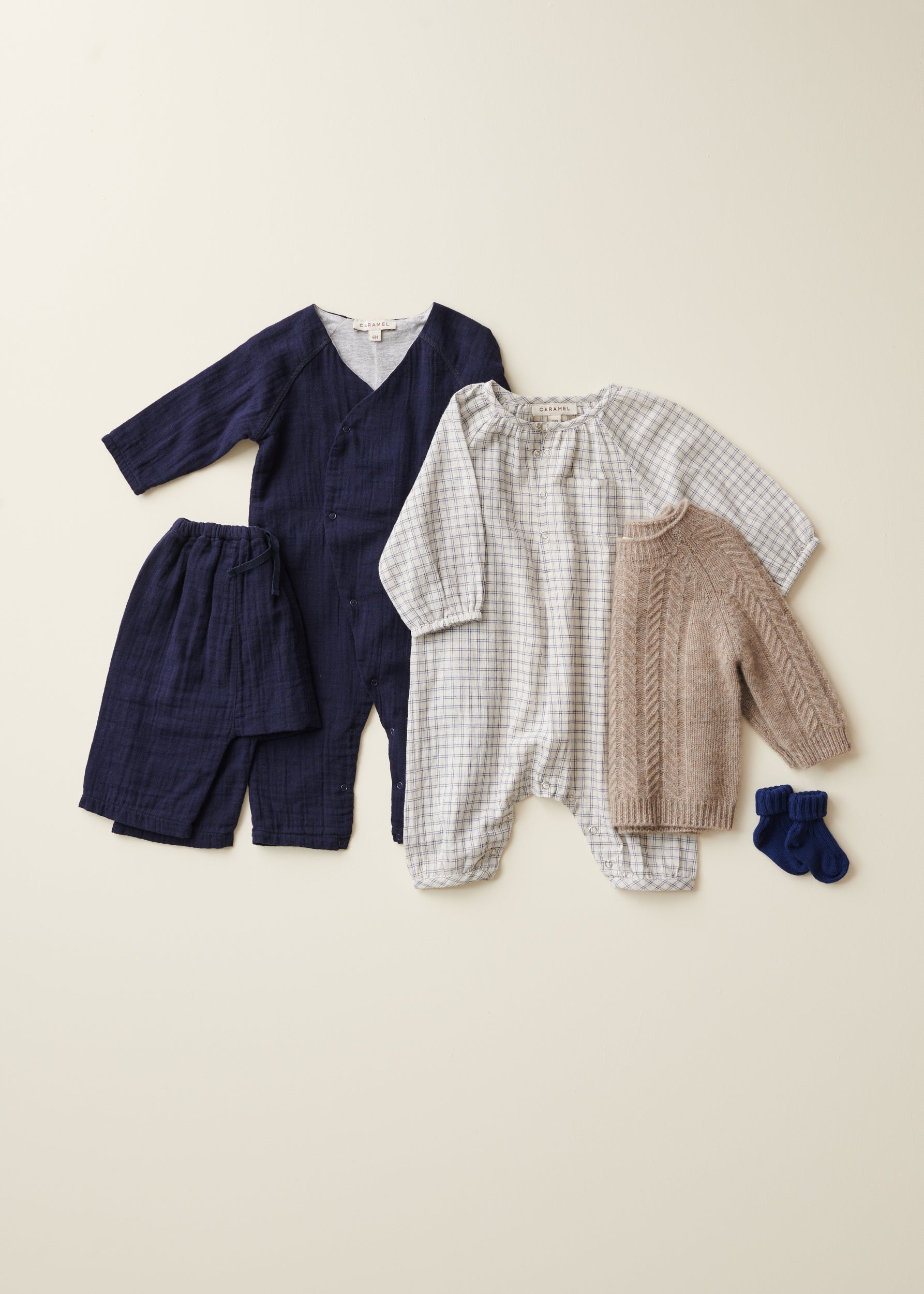 SCOUT BABY CASHMERE JUMPER- MINK