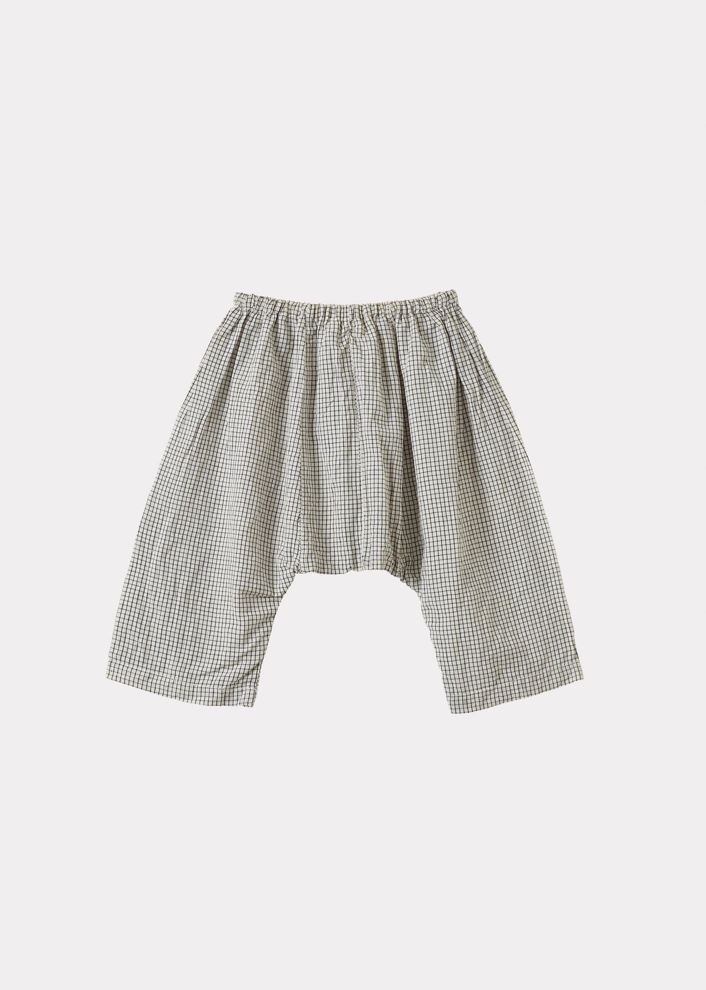 ACORUS BABY TOP AND TROUSERS SET - BLACK CHECK