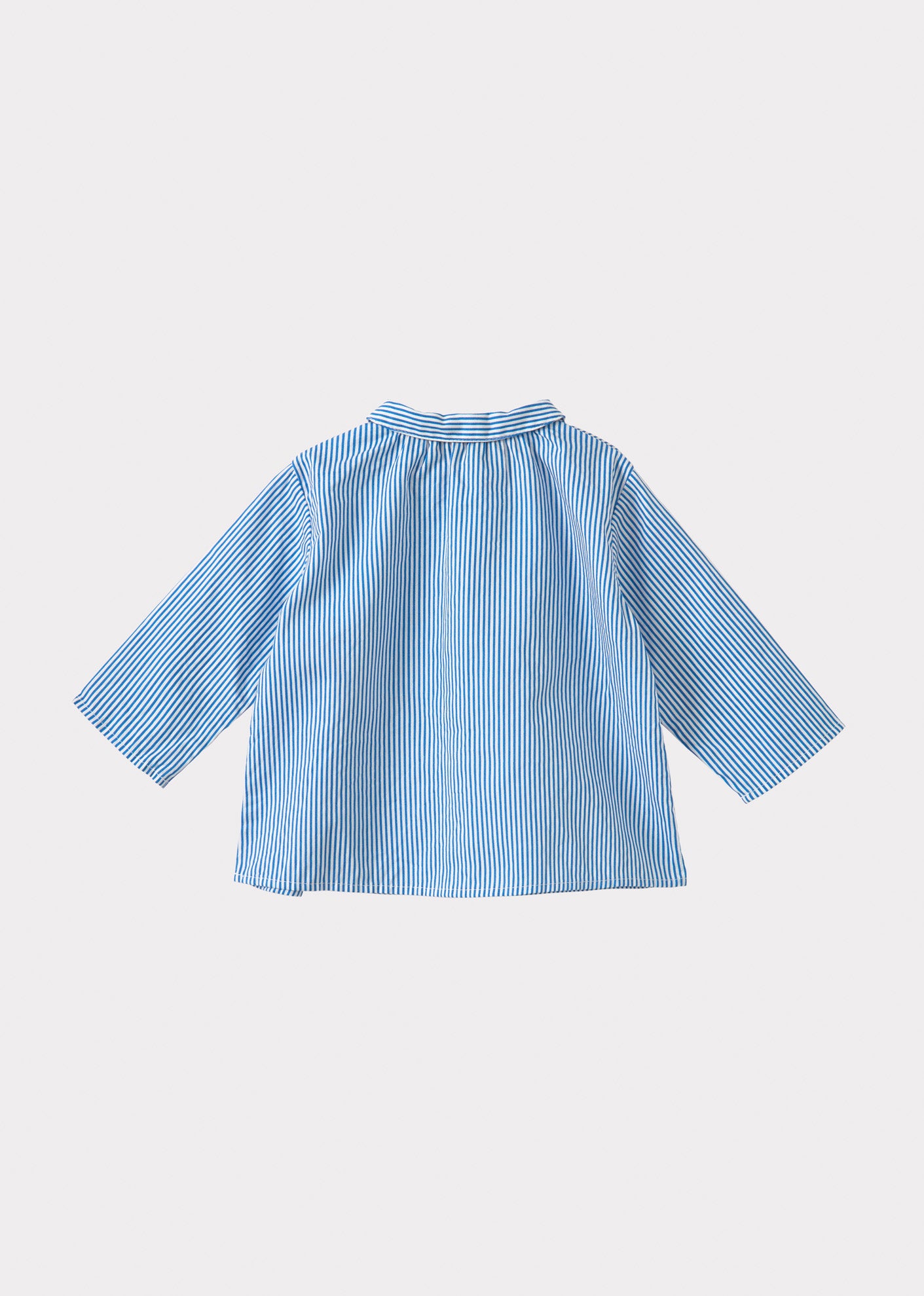 ALOE BABY SHIRT -BLUE STRIPE