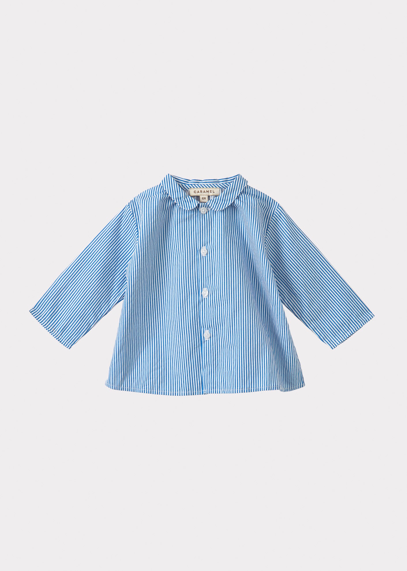 ALOE BABY SHIRT - BLUE STRIPE