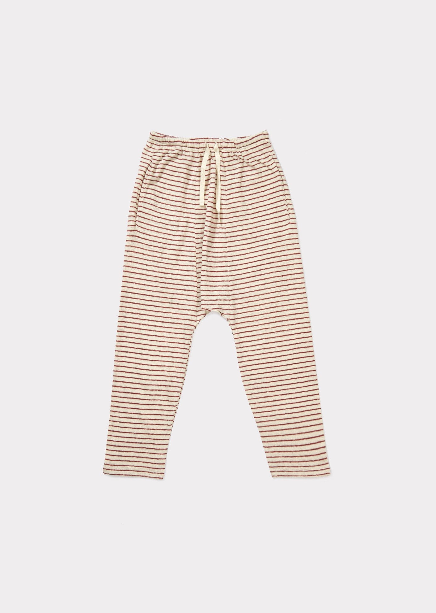 ANISEED TROUSER -TERRACOTTA STRIPE