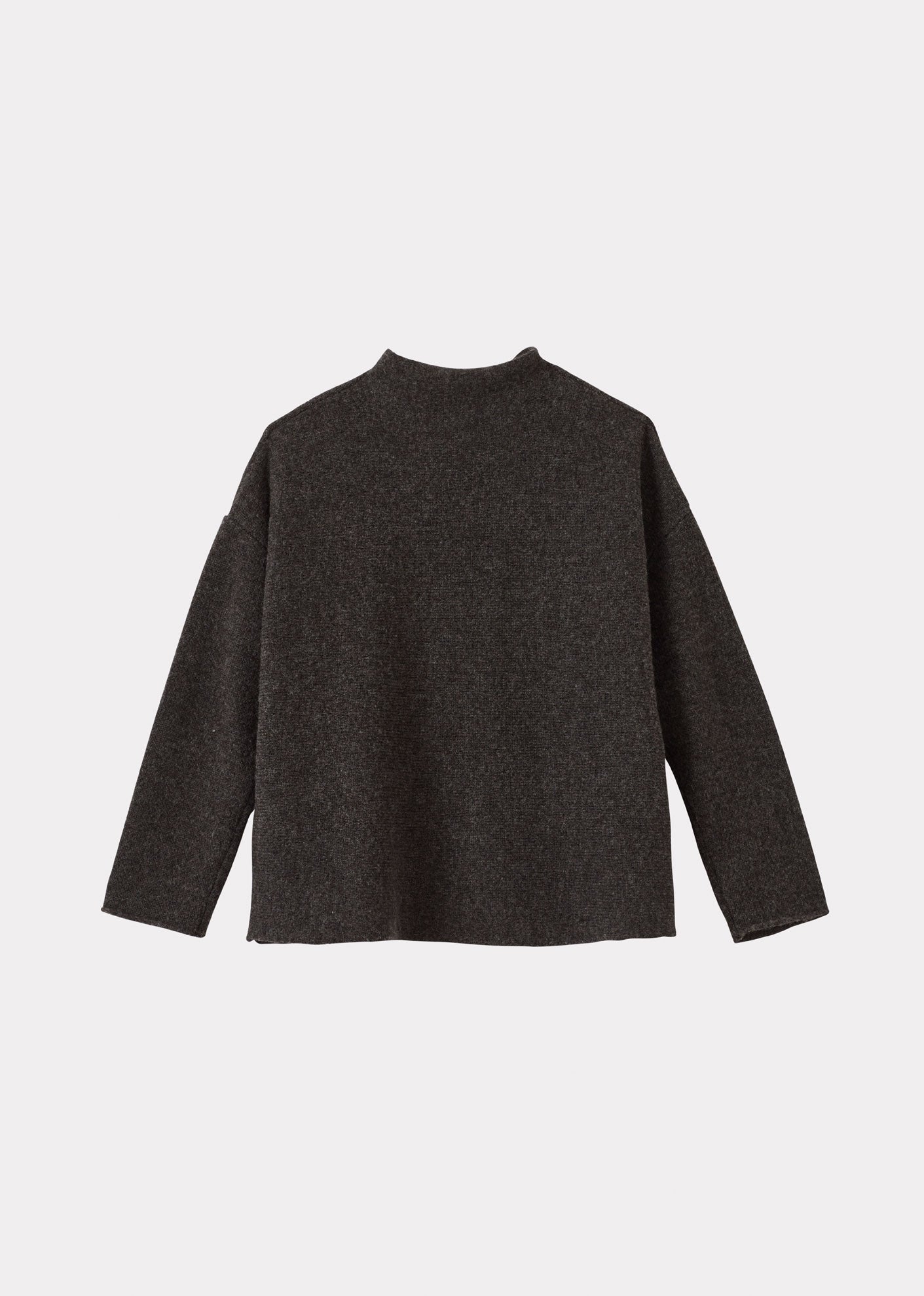 ANTONIA CHILDREN'S WOOL JUMPER - CHARCOAL