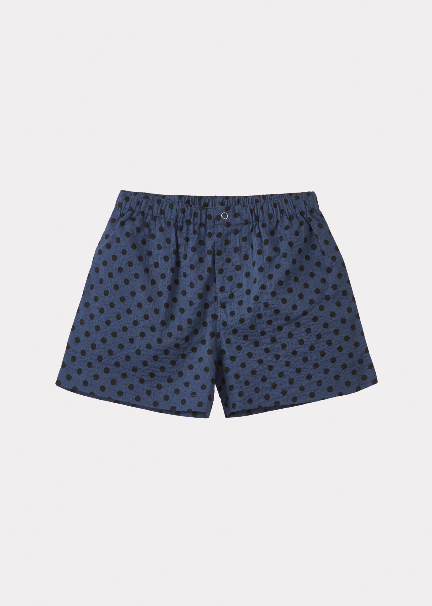 APIUM SHORTS TEEN- BLACK POLKA DOT