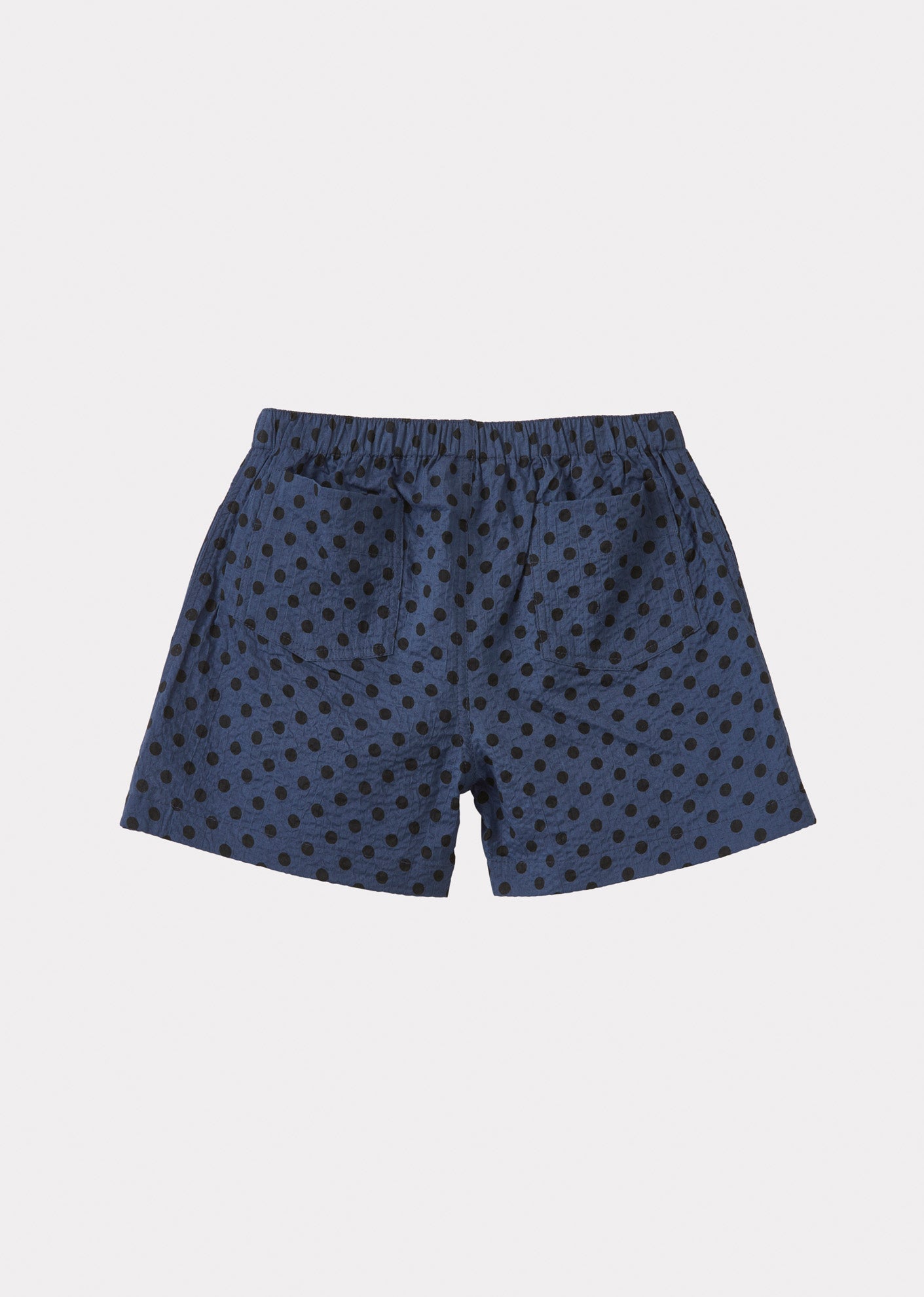 APIUM SHORTS TEEN- BLACK POLKA DOT