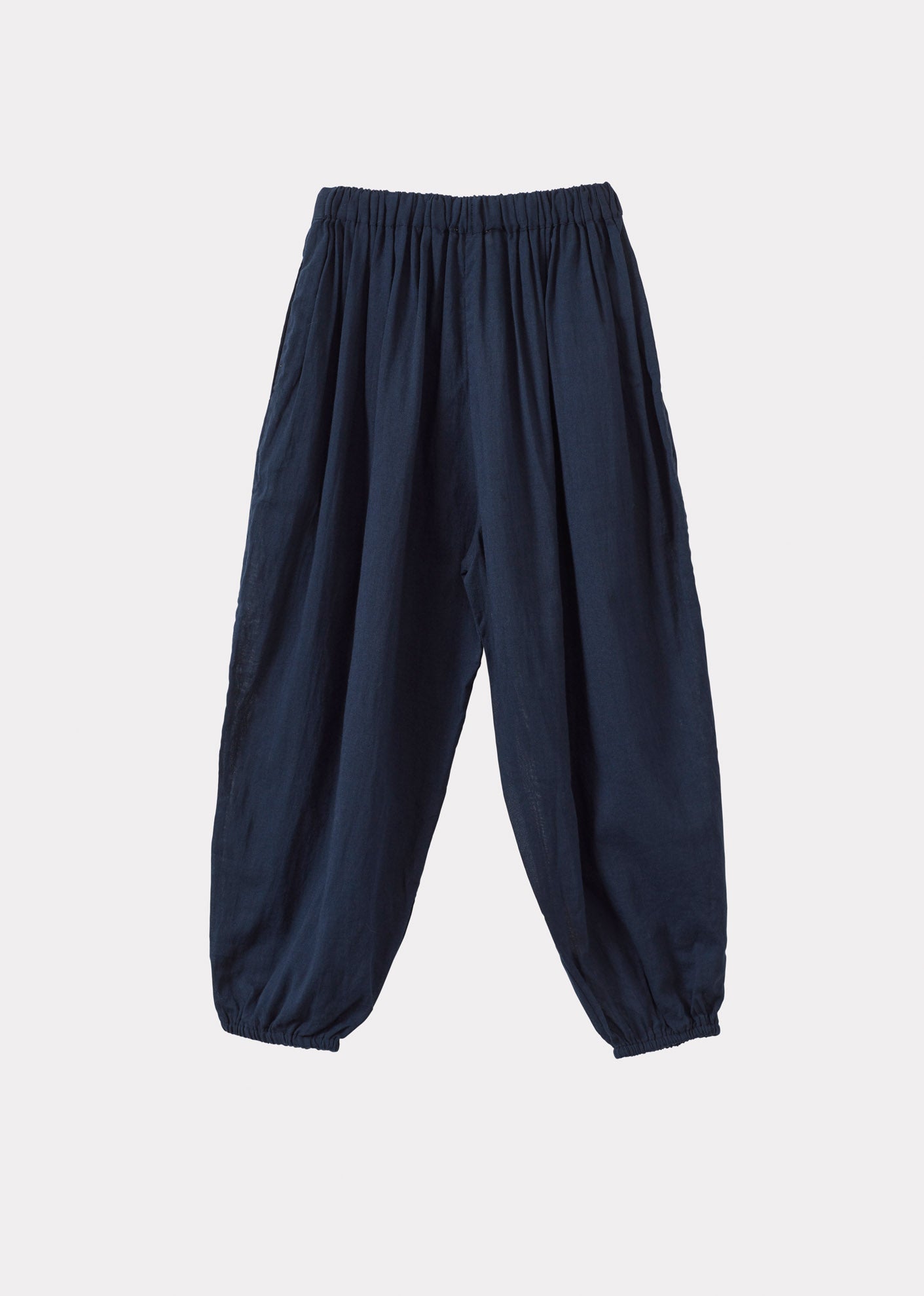 BALLOON CHILDREN'S COTTON TROUSERS - NAVY