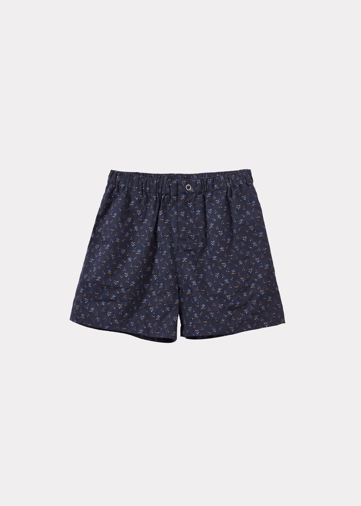 BAMBOO CHILDREN'S SHIRT AND SHORTS SET - PIXEL PRINT