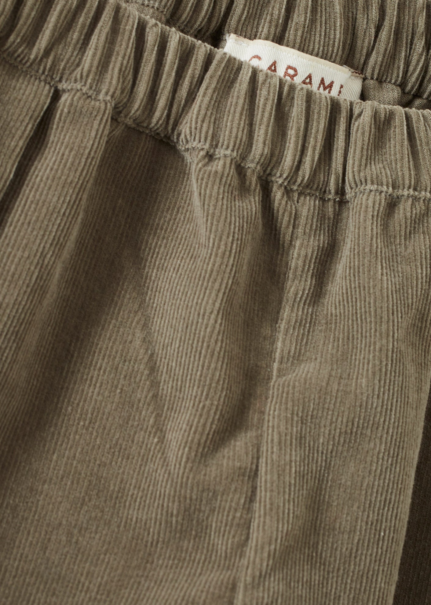 BOBBY BABY COTTON CORDUROY TROUSERS - MINK