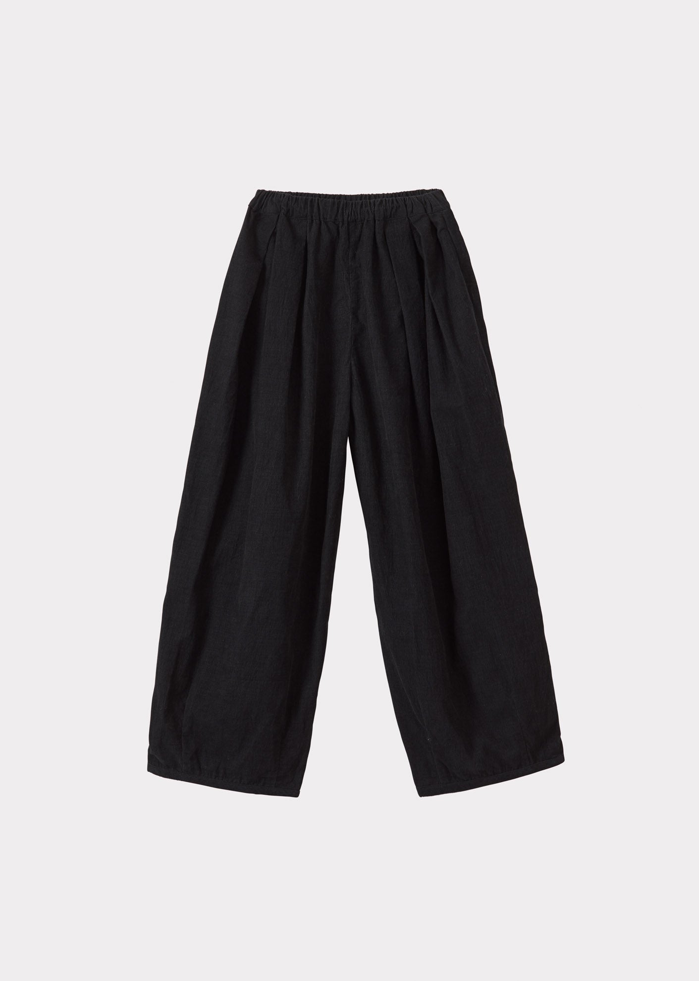 BOBBY TEEN COTTON TROUSERS - BLACK