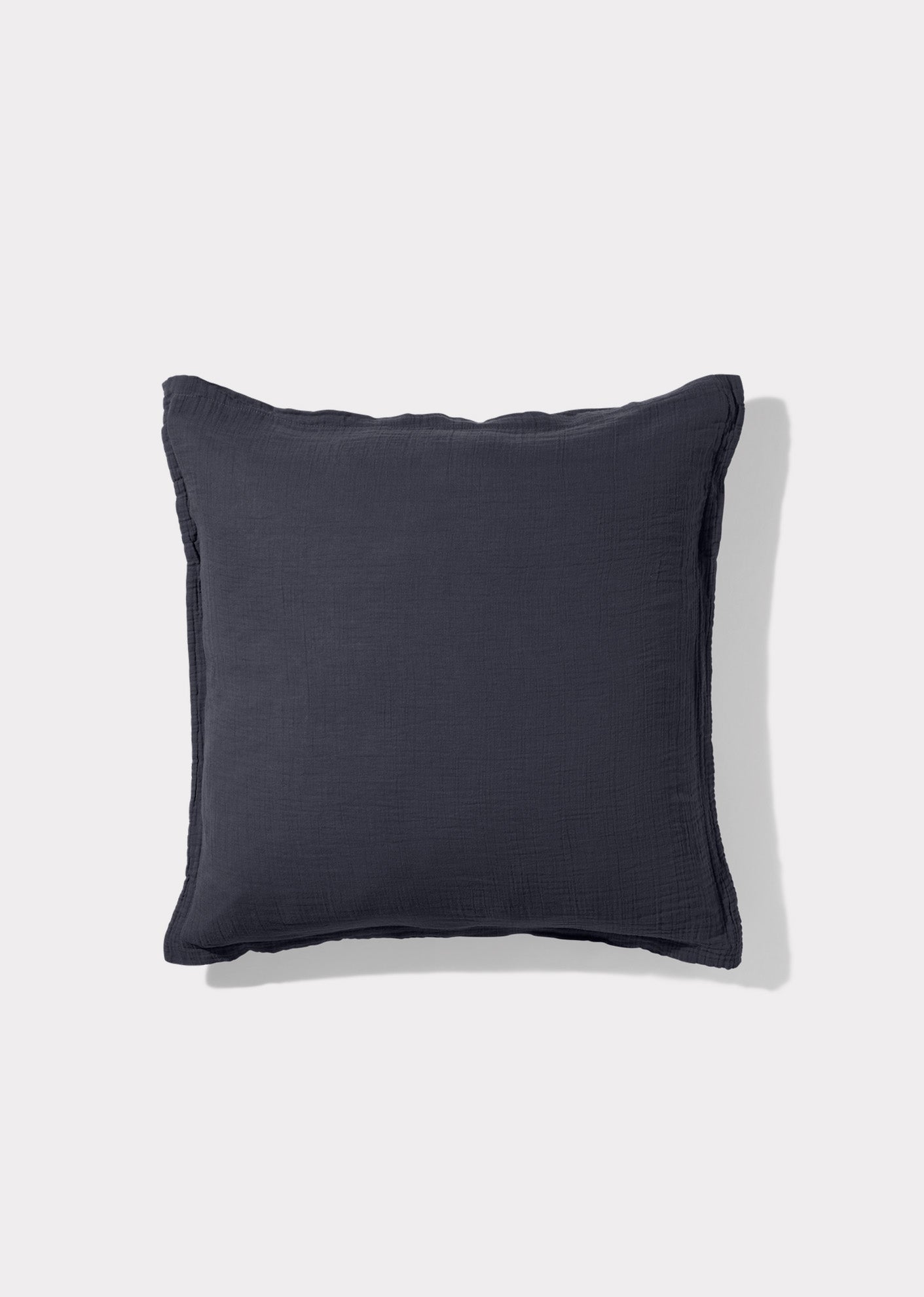 PILLOW COVER 65  X 65 - MERCI - GRIS FUSAIN