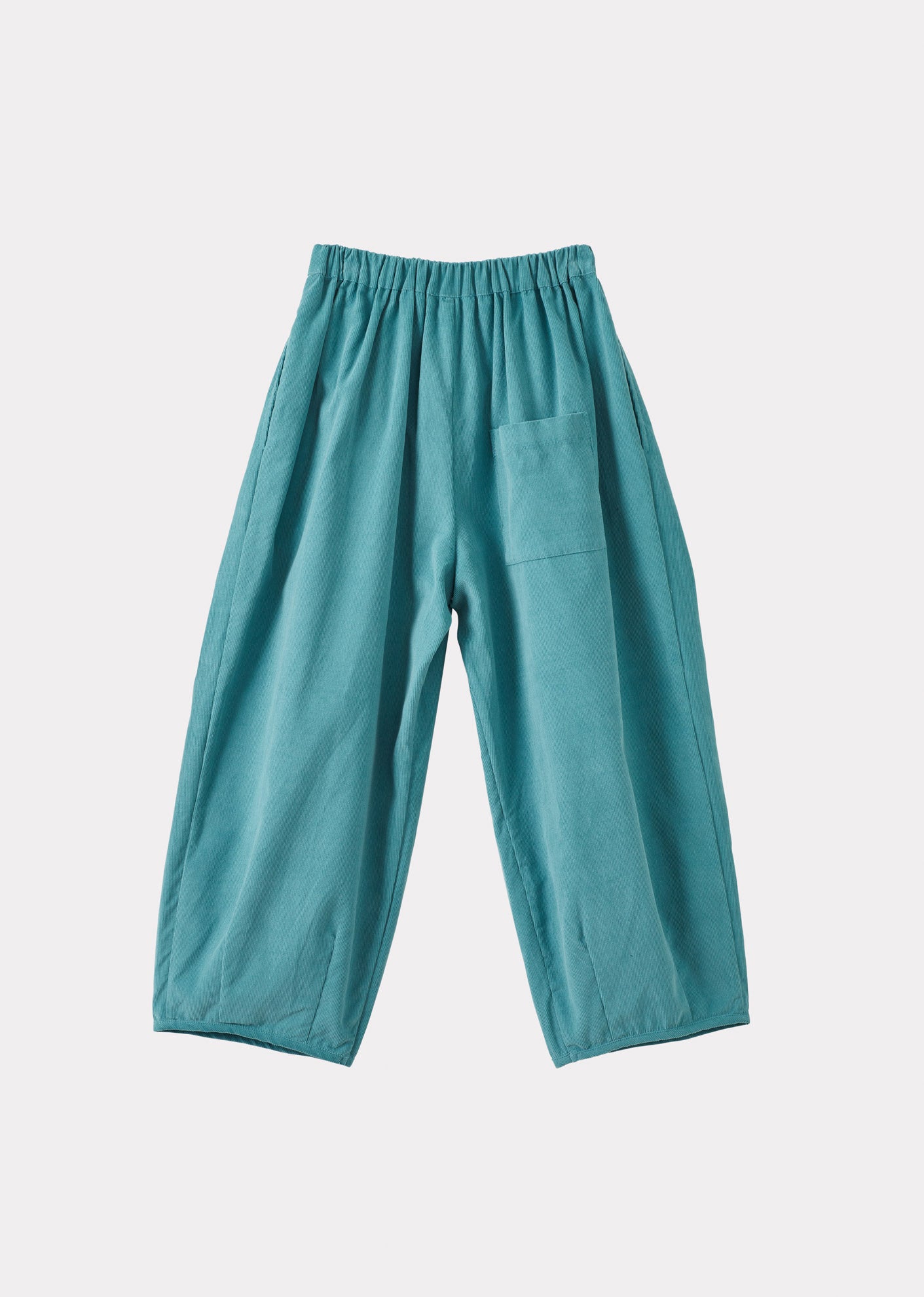 BOBBY CHILDREN'S COTTON CORDUROY TROUSERS - TURQUOISE