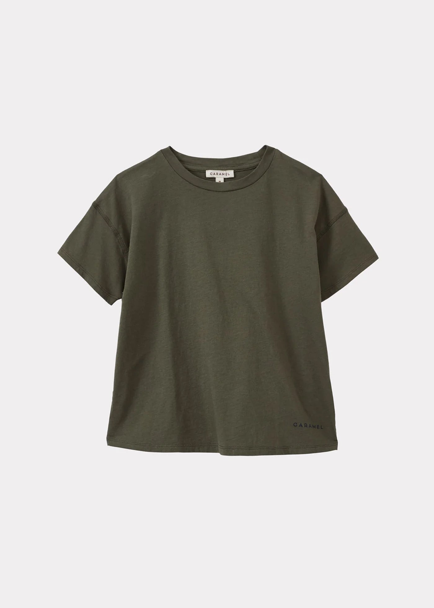 AHIPA CHILDREN'S COTTON T-SHIRT - KHAKI