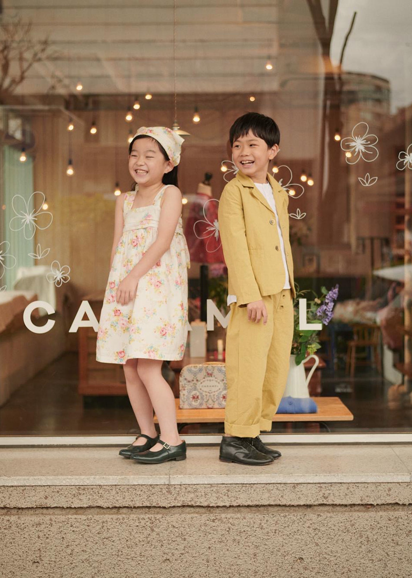 MAGPIE CHILDREN'S BLAZER - MUSTARD