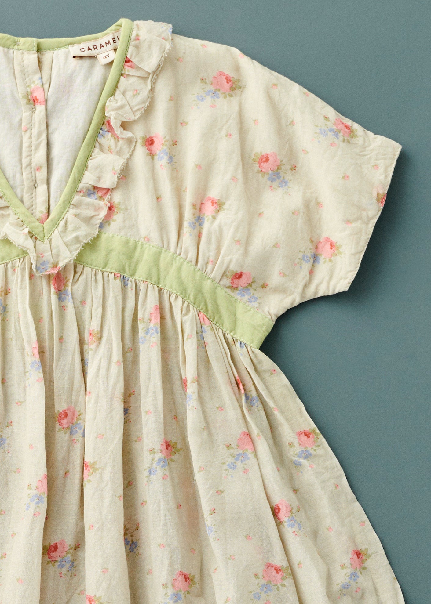 ASPARAGUS DRESS - ROSE BOUQUET